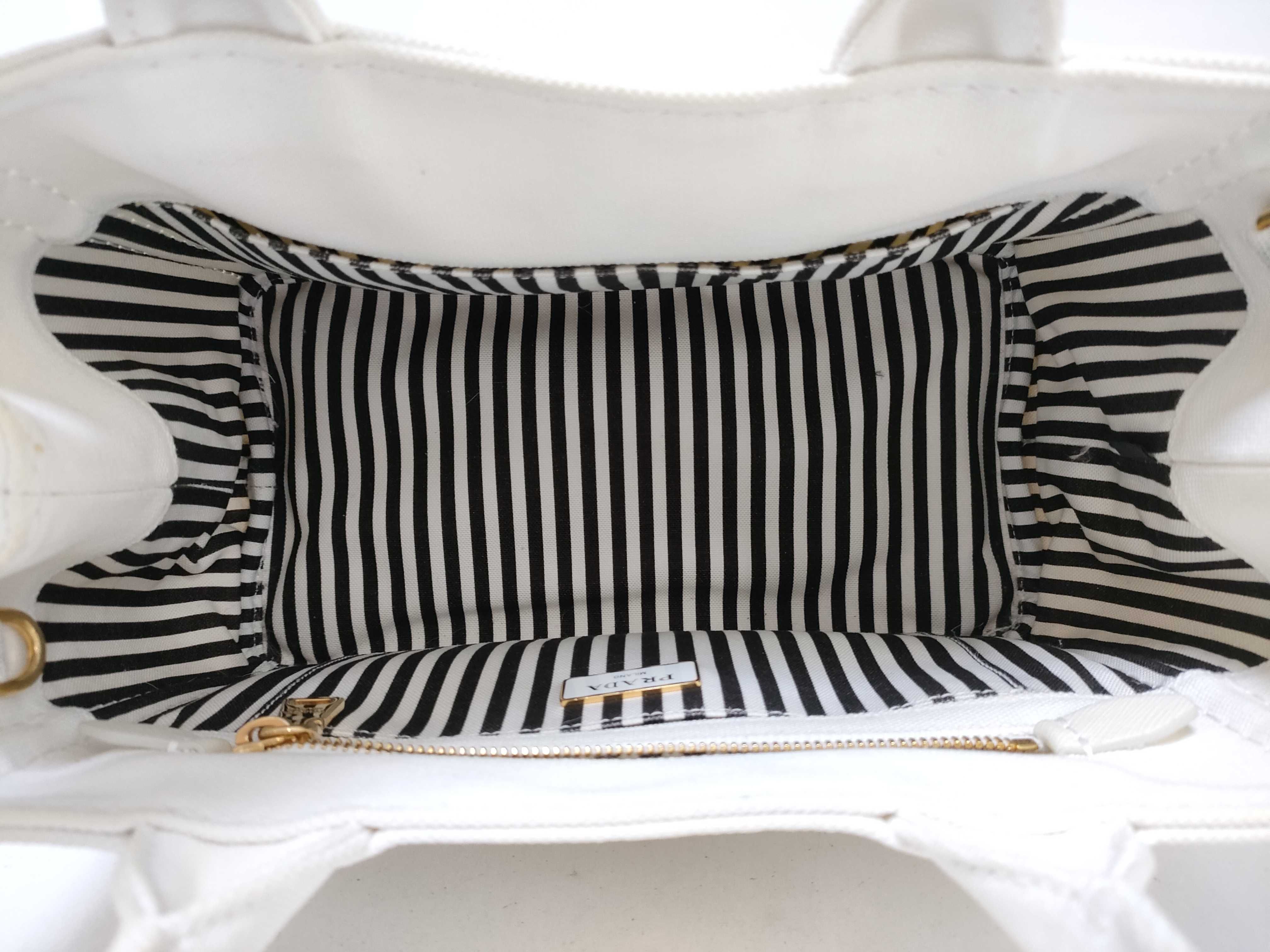 Canapa 1BG439 Striped Shoulder Bag Tote Bag Handbag — view 9
