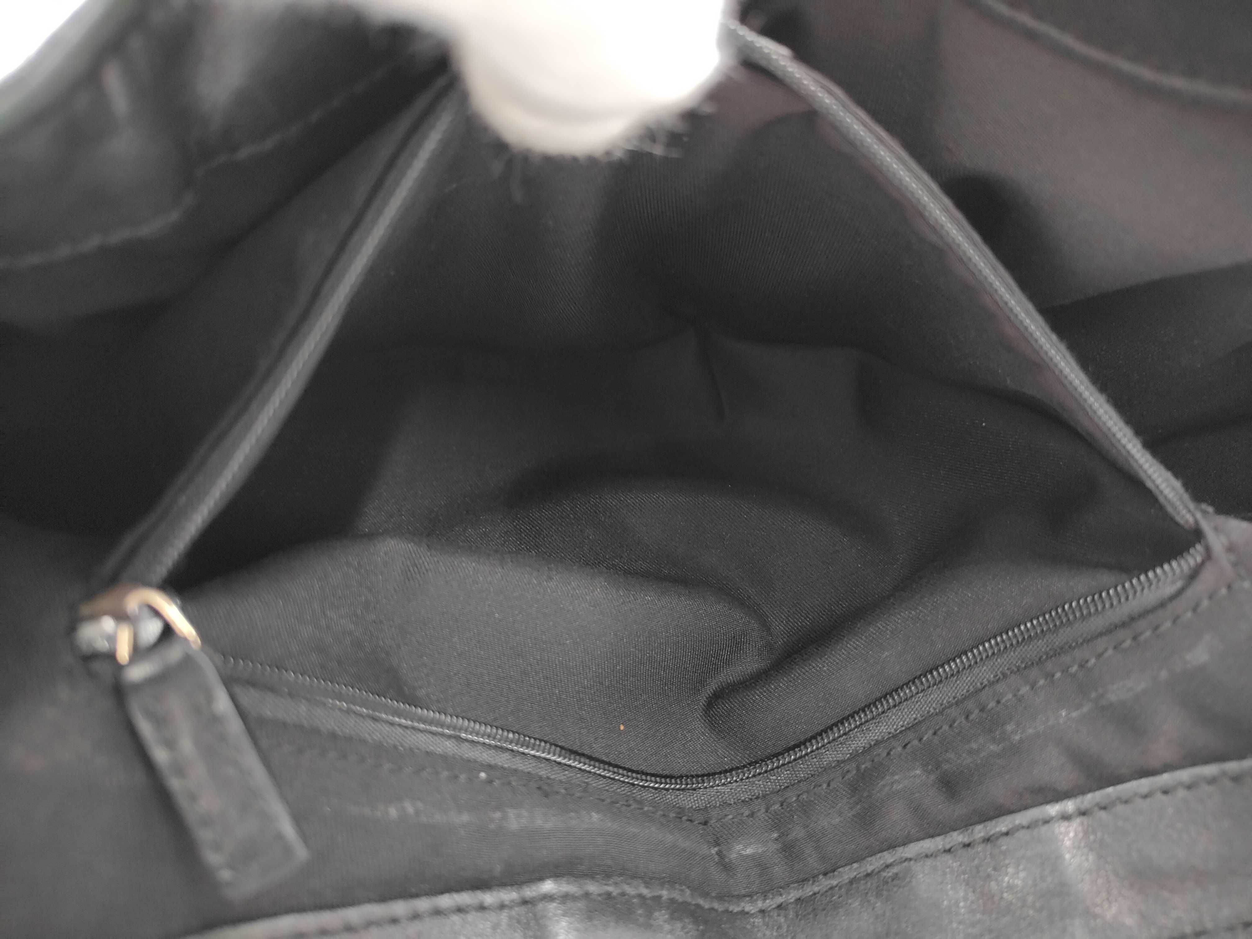 GG Canvas Black Tote Bag — view 7