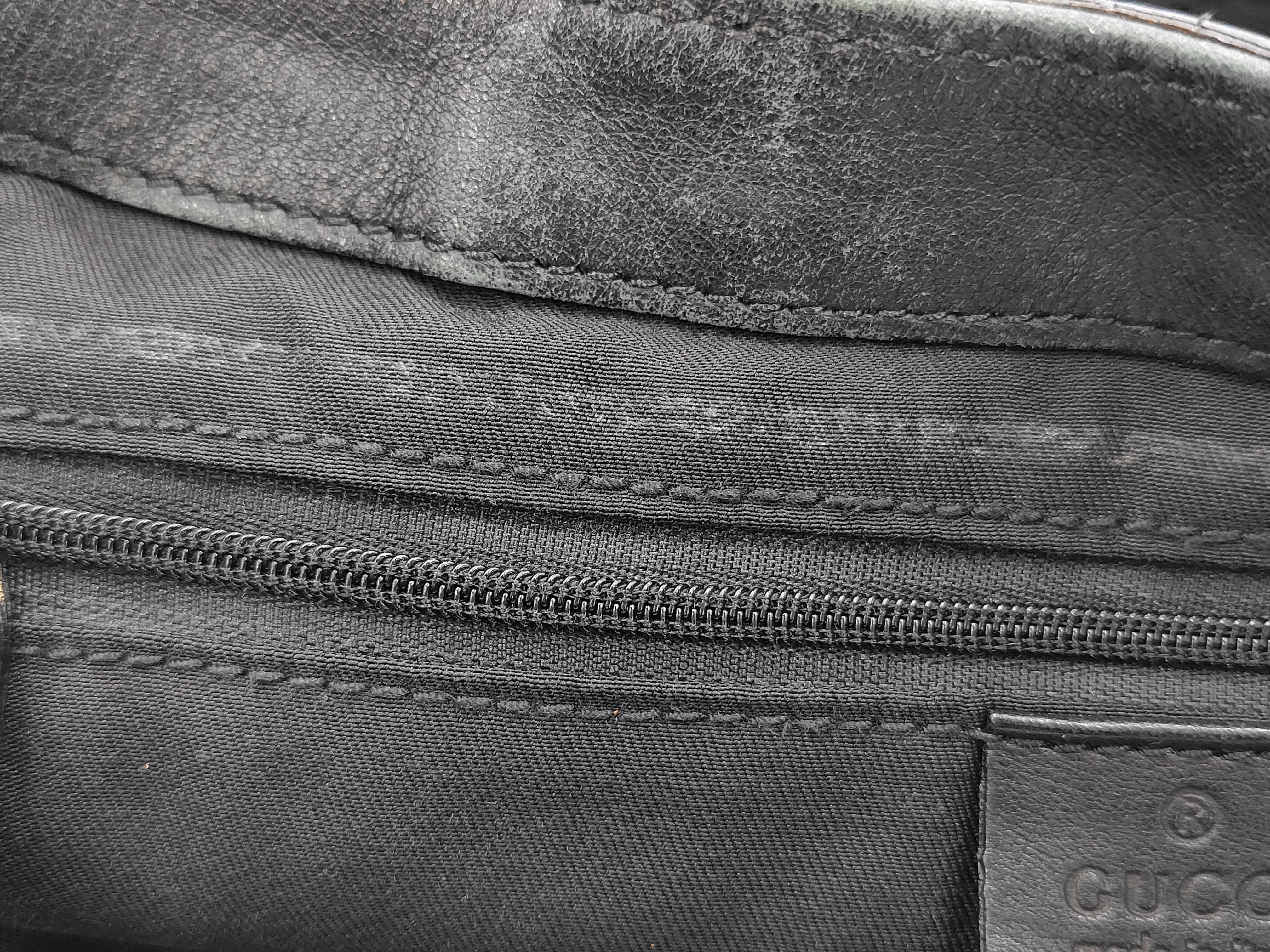 GG Canvas Black Tote Bag — view 9