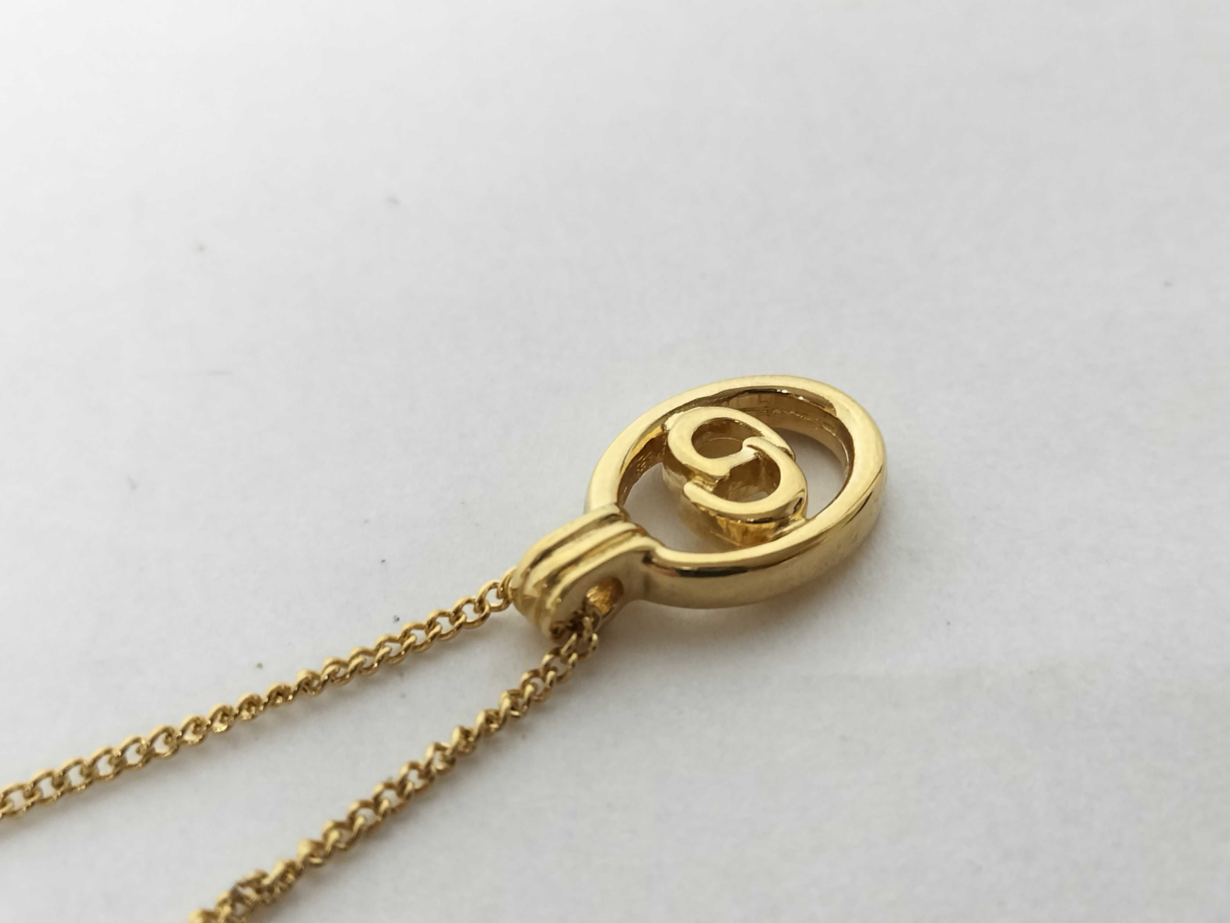 Circle CD Logo Necklace — view 6