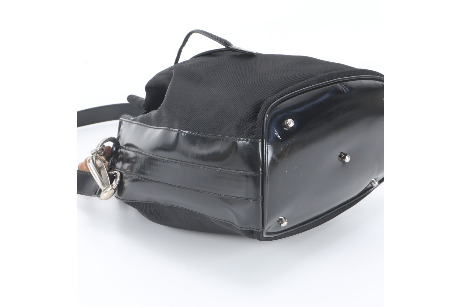 Bamboo Leather 2-Way Shoulder Bag — view 6