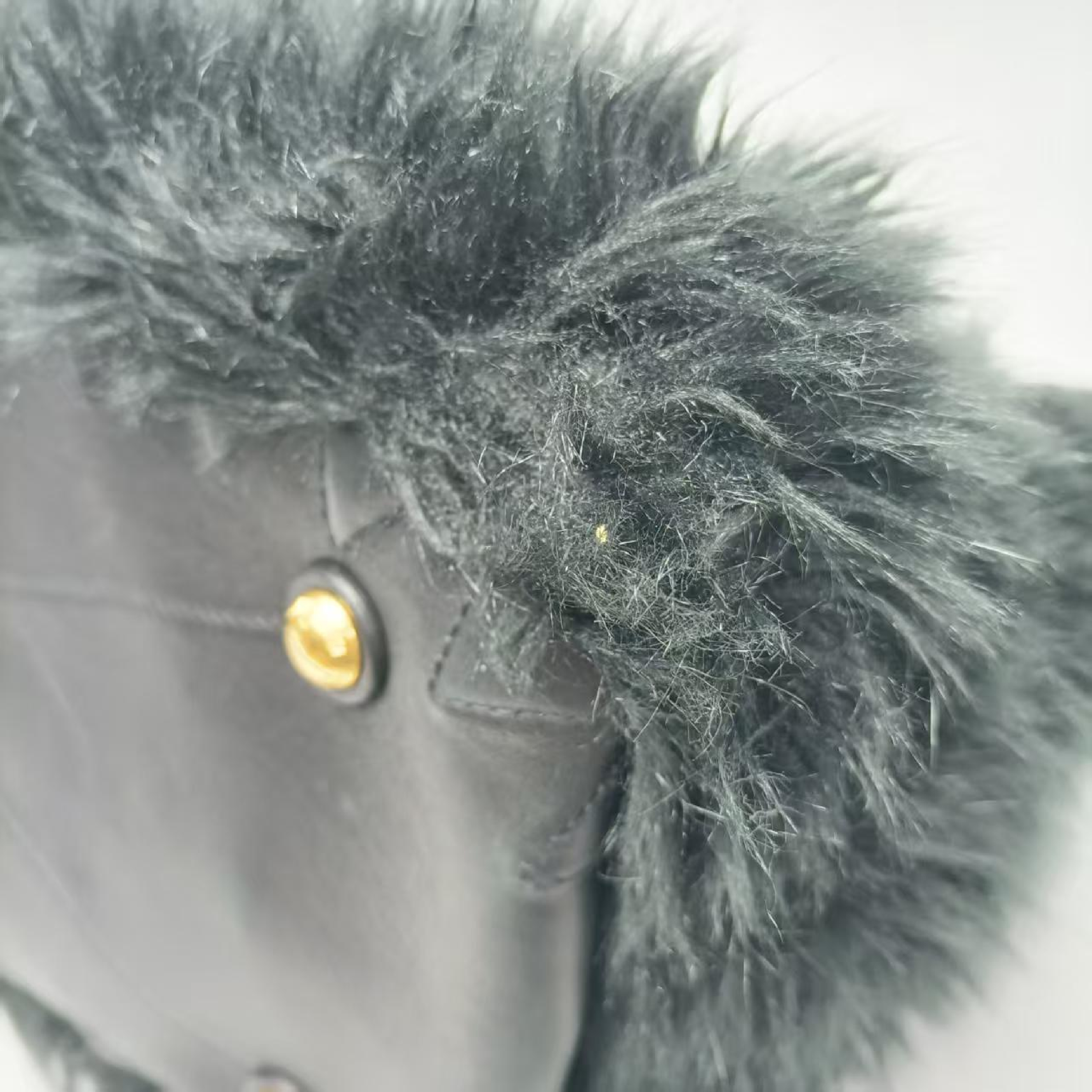 other line sheepskin handbag — view 7