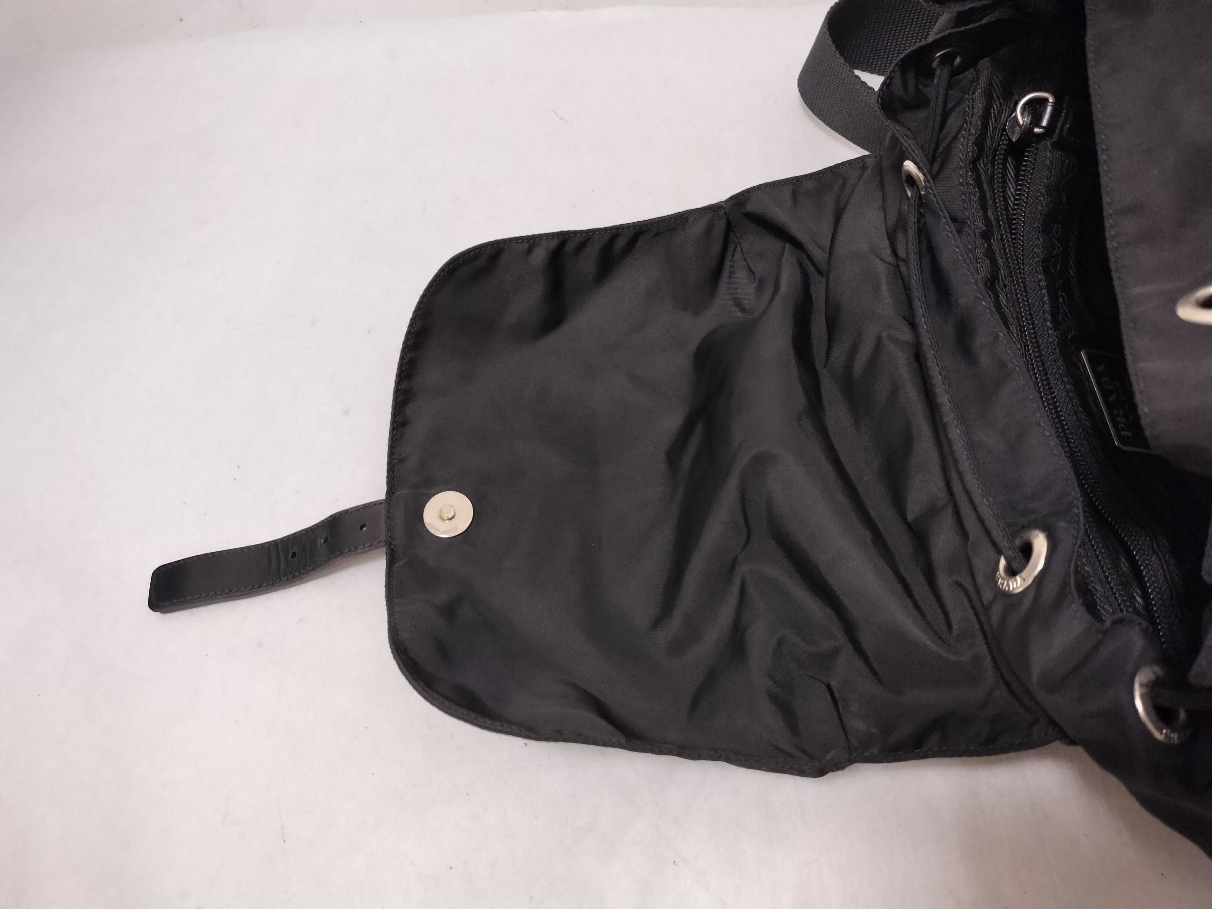 Nylon Prada Backpack B2811 OPTI Stamped Dust Bag Backpack — view 9