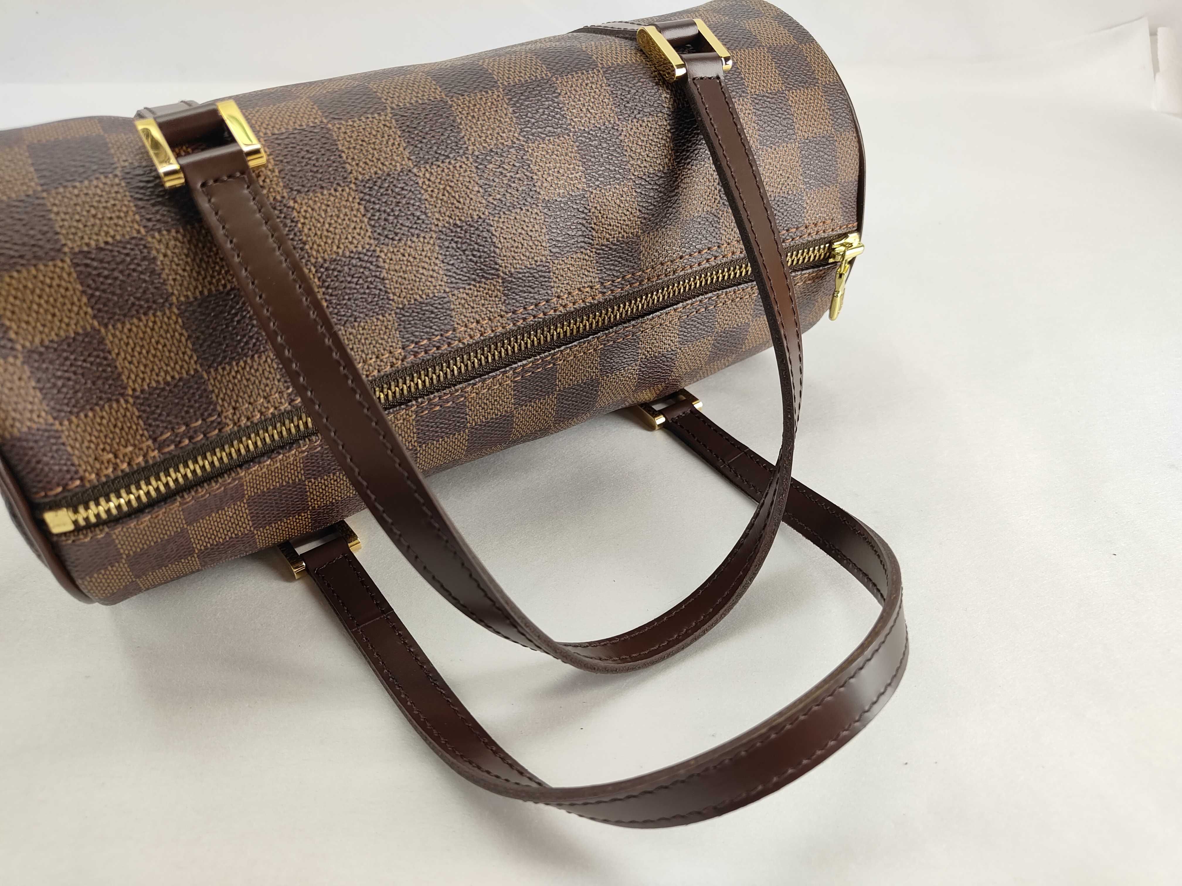 Damier Papillon 30 N51303 DU0025 Brown Handbag — view 4