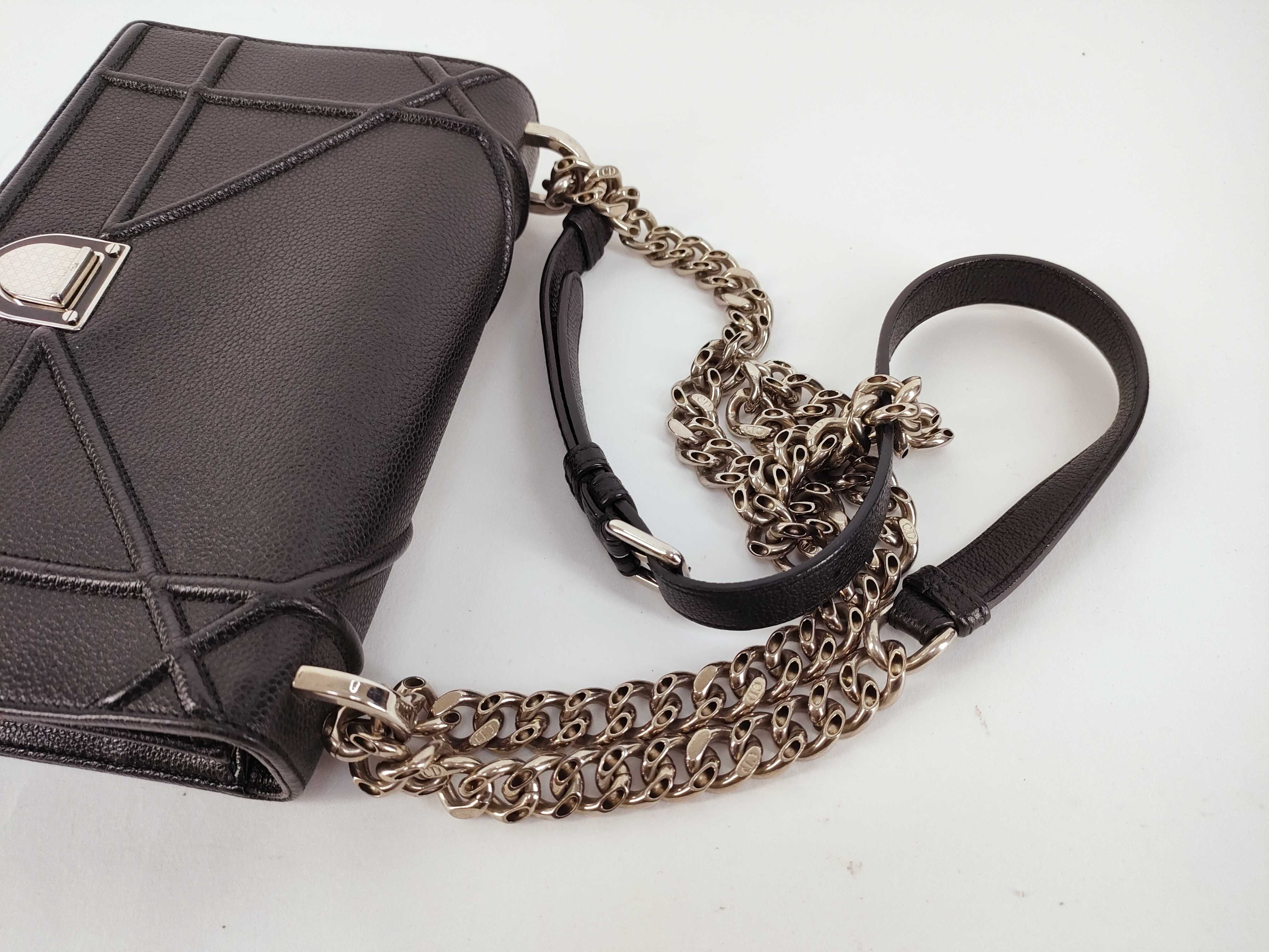 Diorama Chain Shoulder Bag — view 3