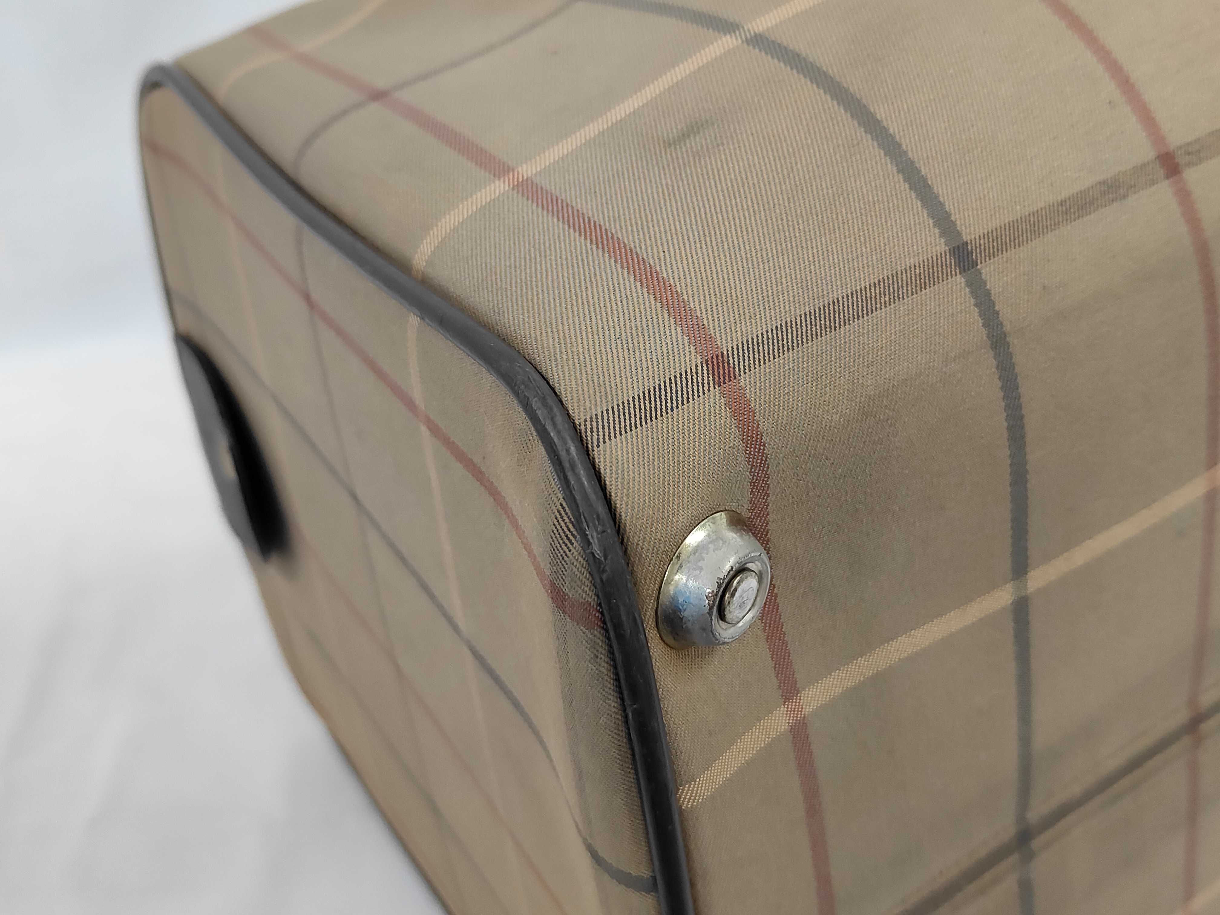 Boston Bag, Canvas, Brown — view 3