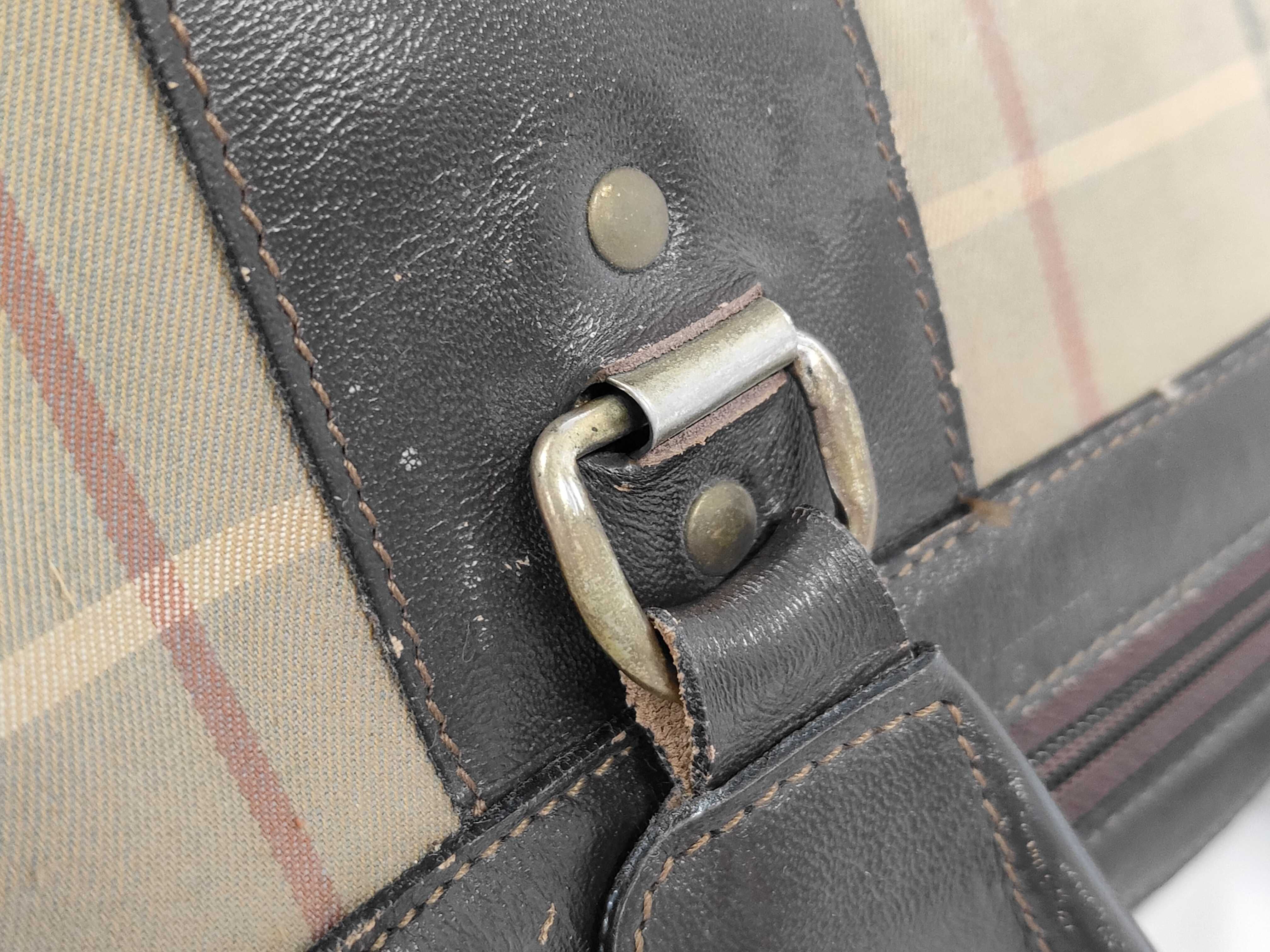 Boston Bag, Canvas, Brown — view 6
