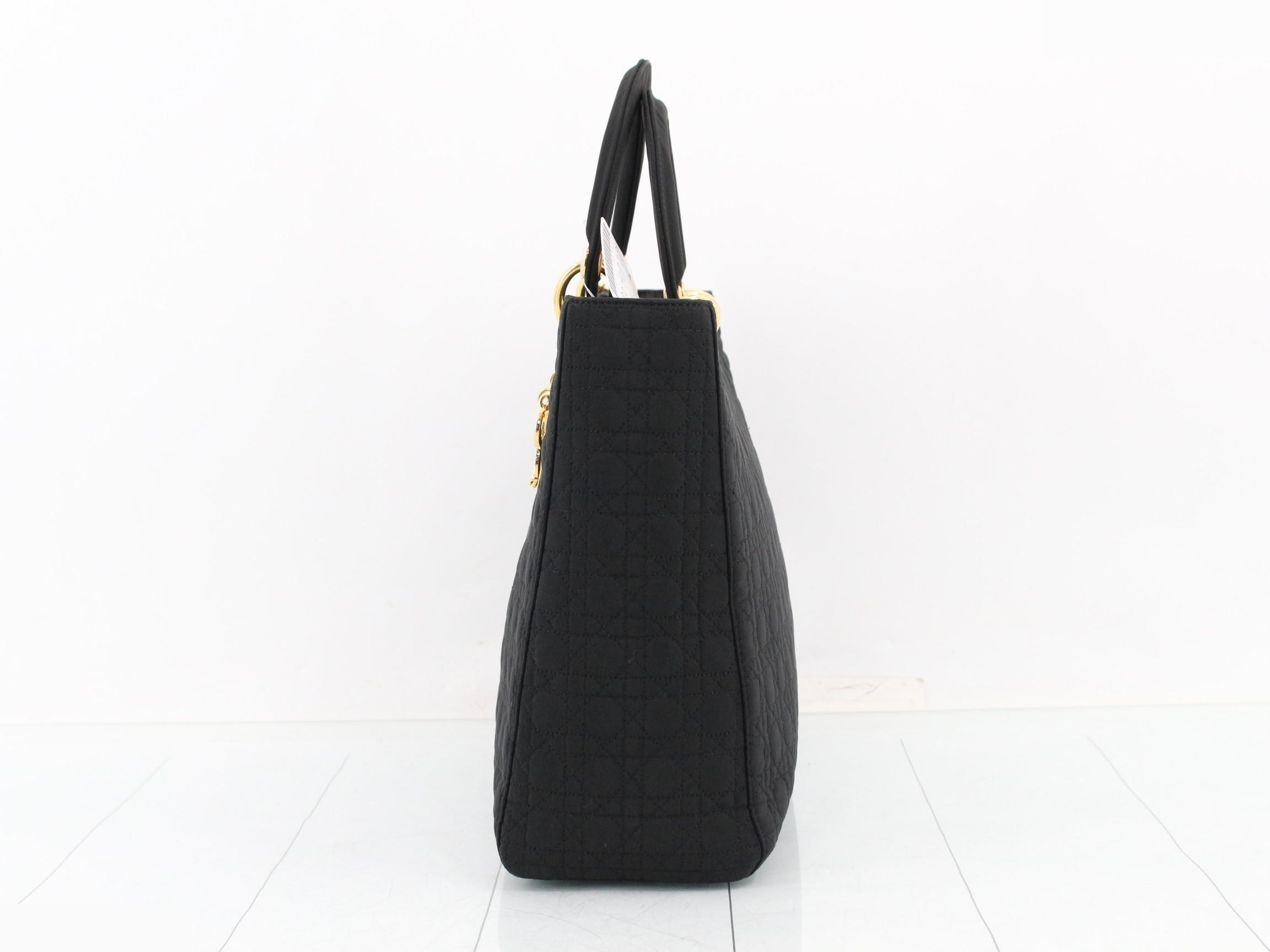 Lady Dior Cannage Nylon — view 3