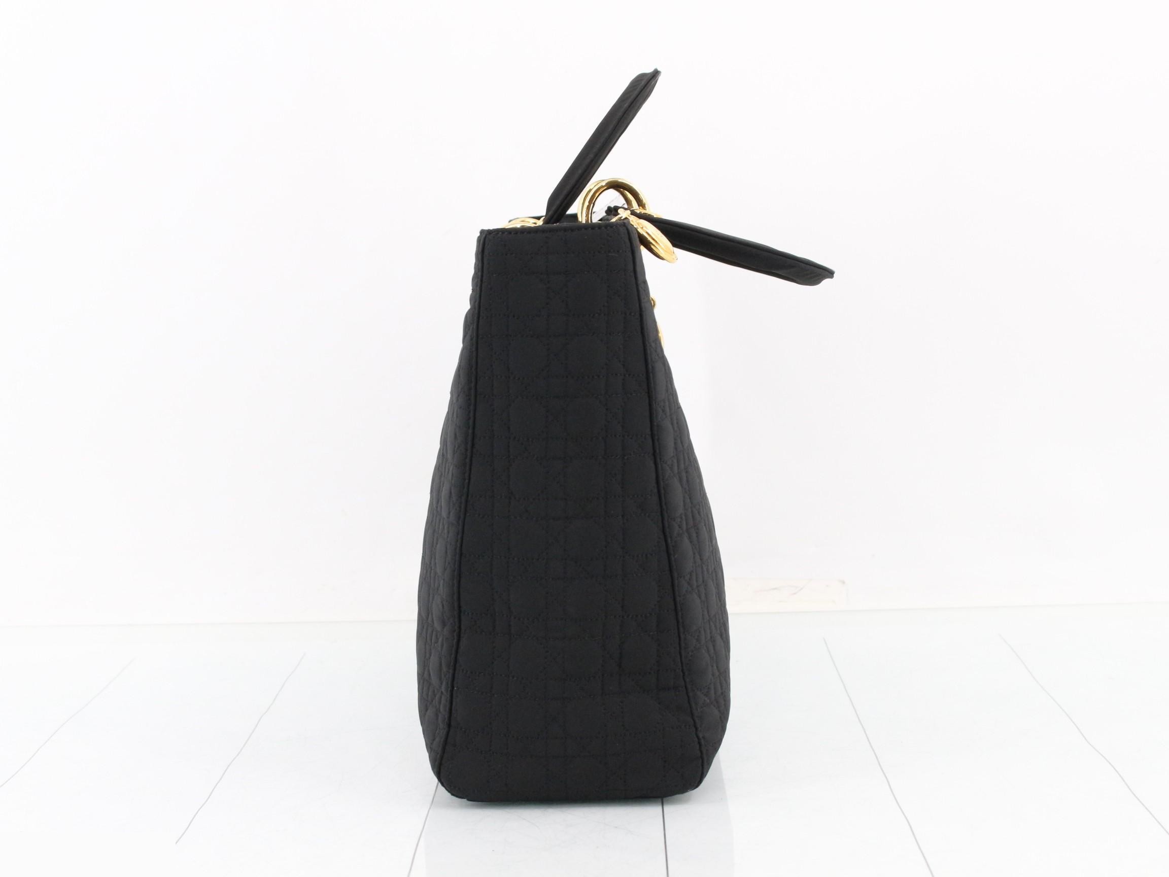 Lady Dior Cannage Nylon — view 4