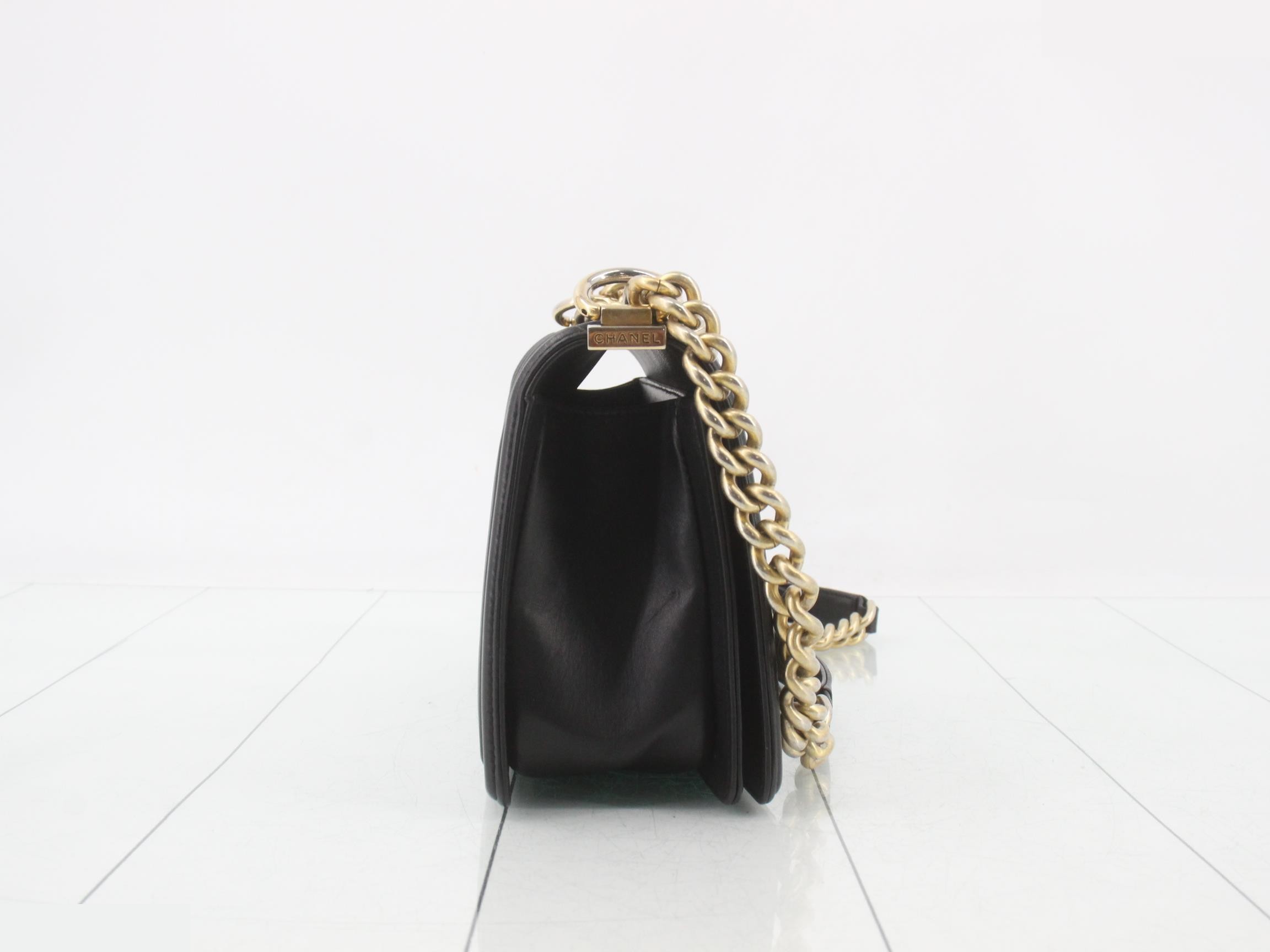 Boy Chanel Chain Shoulder Bag — view 4
