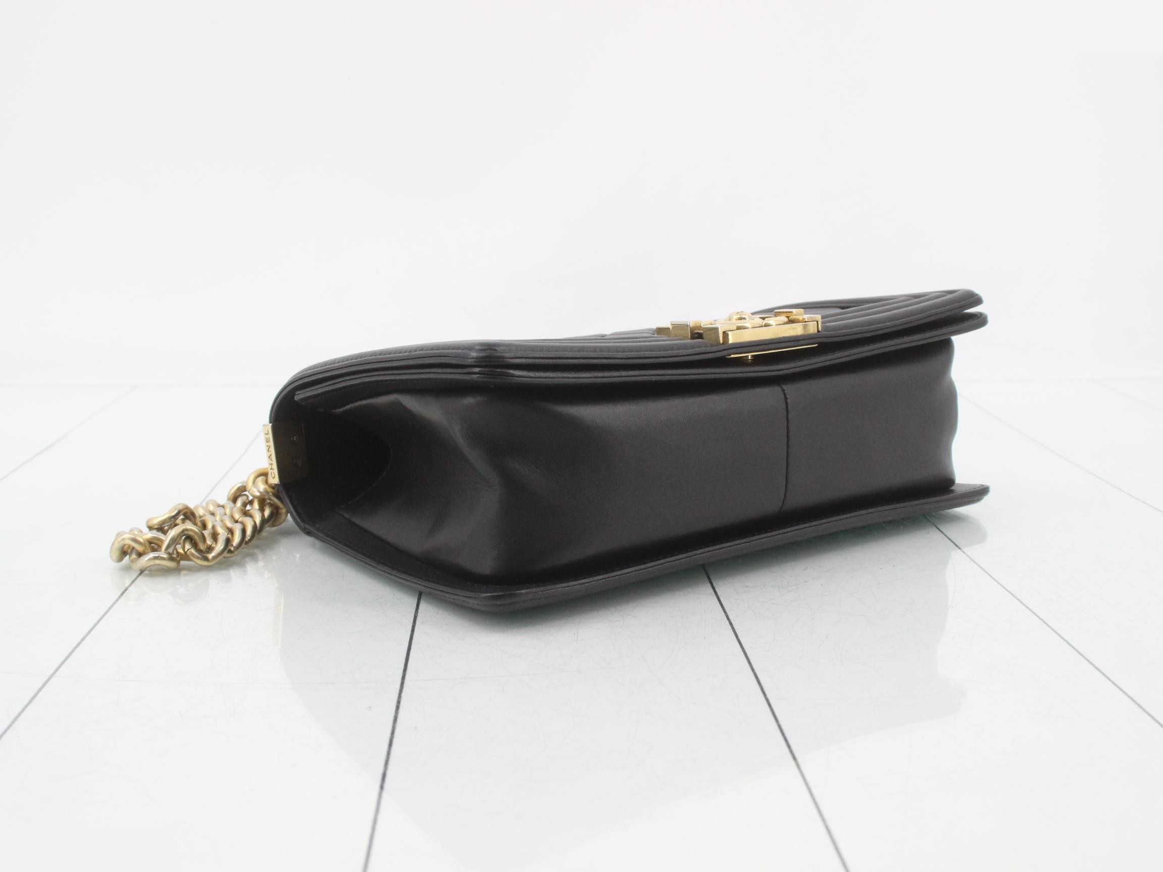 Boy Chanel Chain Shoulder Bag — view 5