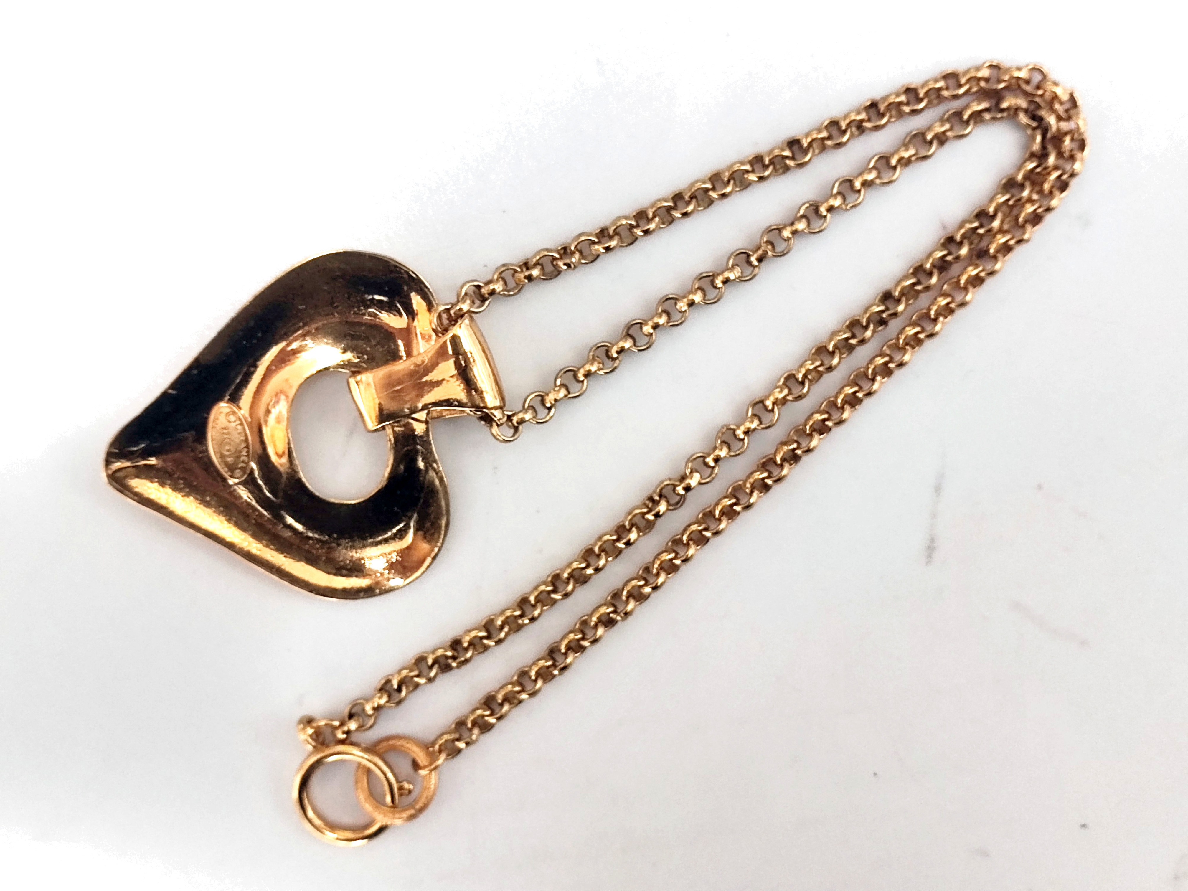 Big Coco Mark Heart Necklace 93P Necklace — view 7
