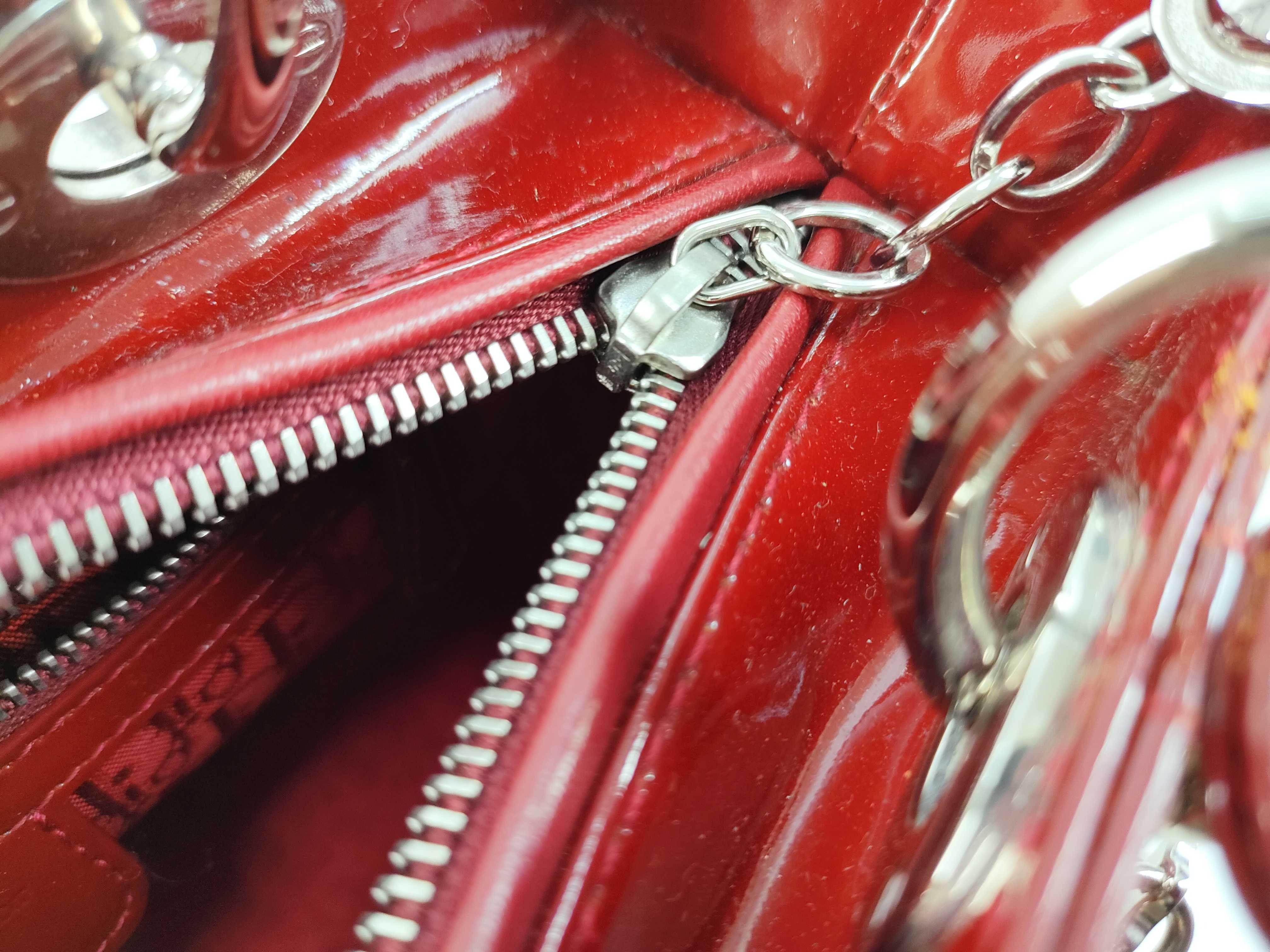 Trumpet Only Bag 5 Pocket Diamond Single Shoulder Bag Silver Button Handbag — view 11