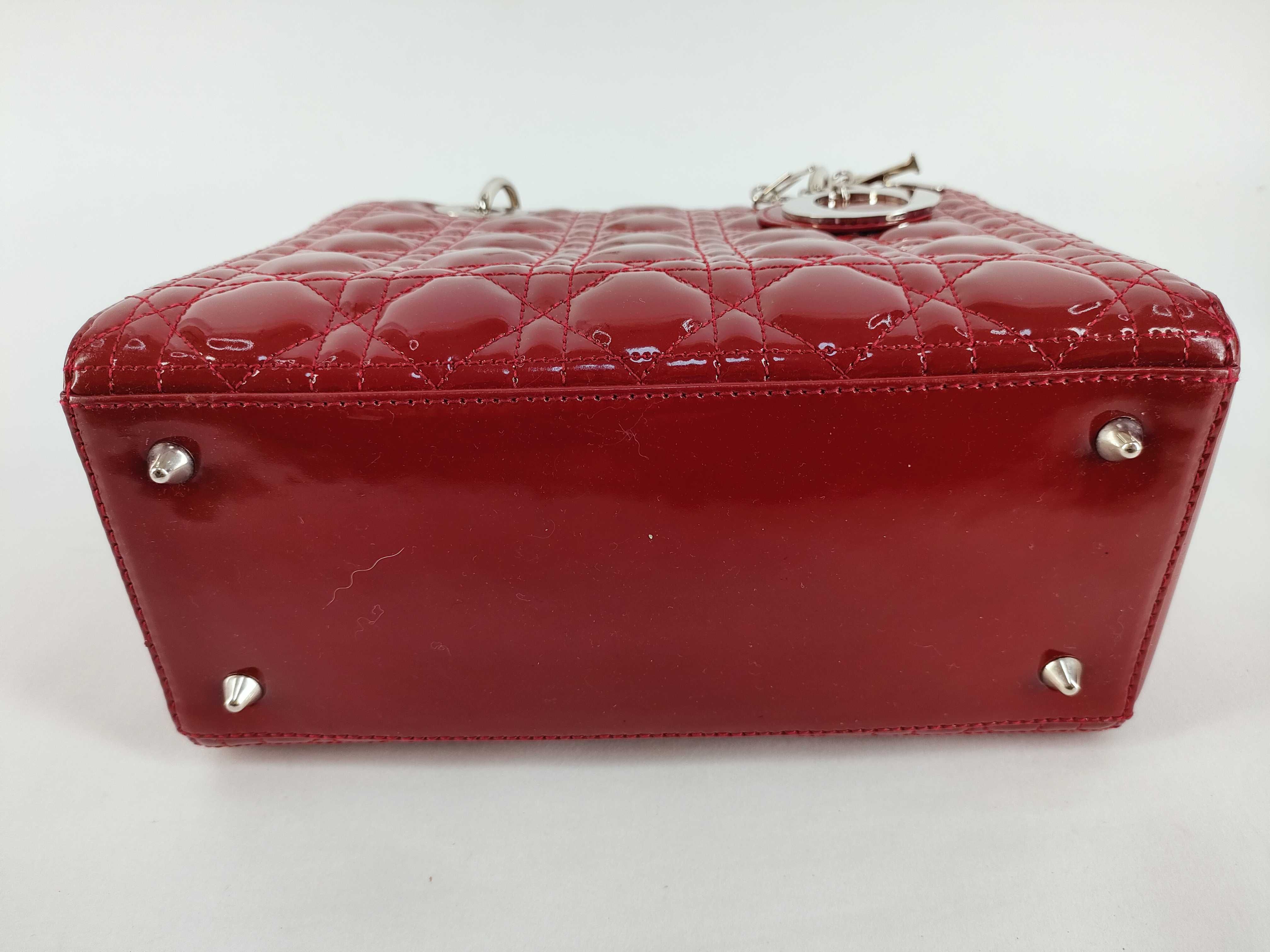 Trumpet Only Bag 5 Pocket Diamond Single Shoulder Bag Silver Button Handbag — view 7