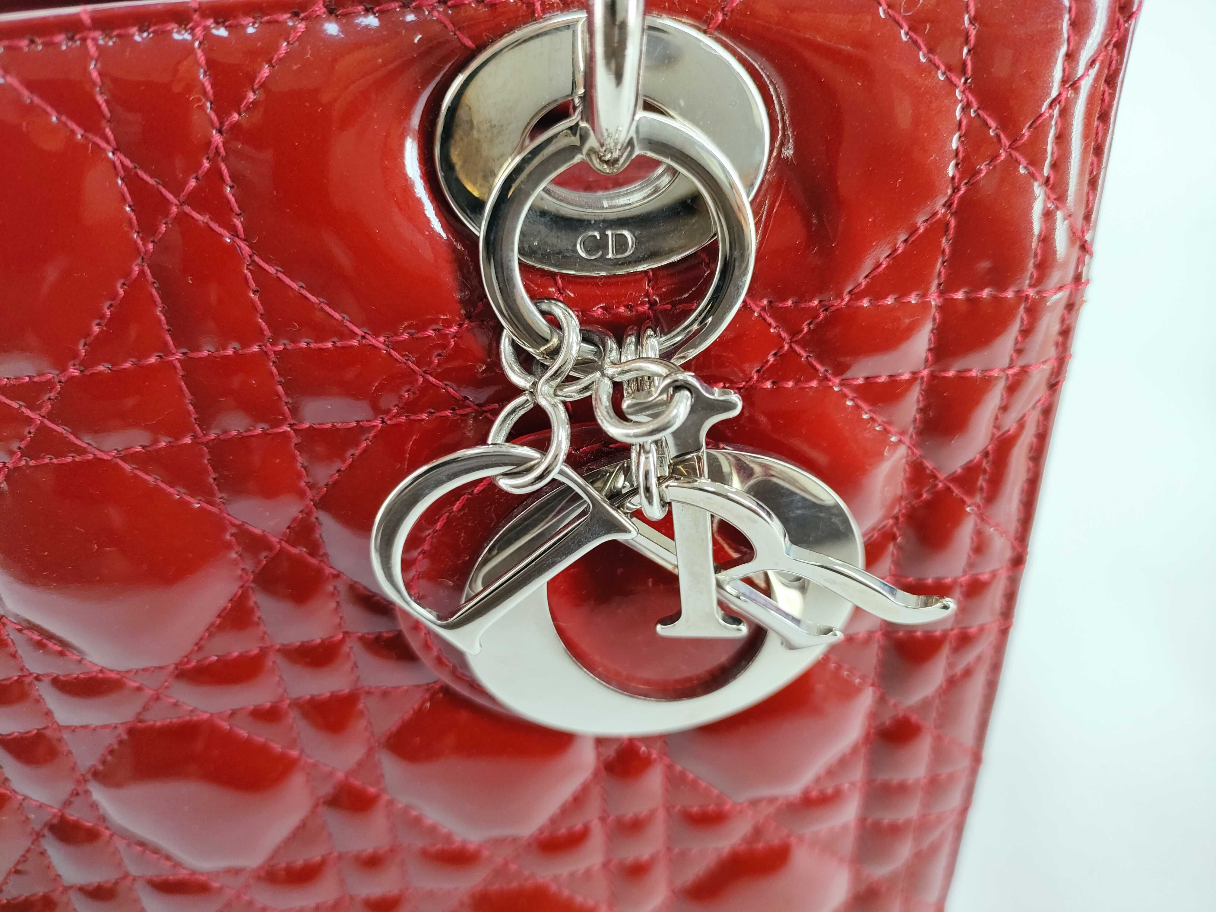 Trumpet Only Bag 5 Pocket Diamond Single Shoulder Bag Silver Button Handbag — view 8