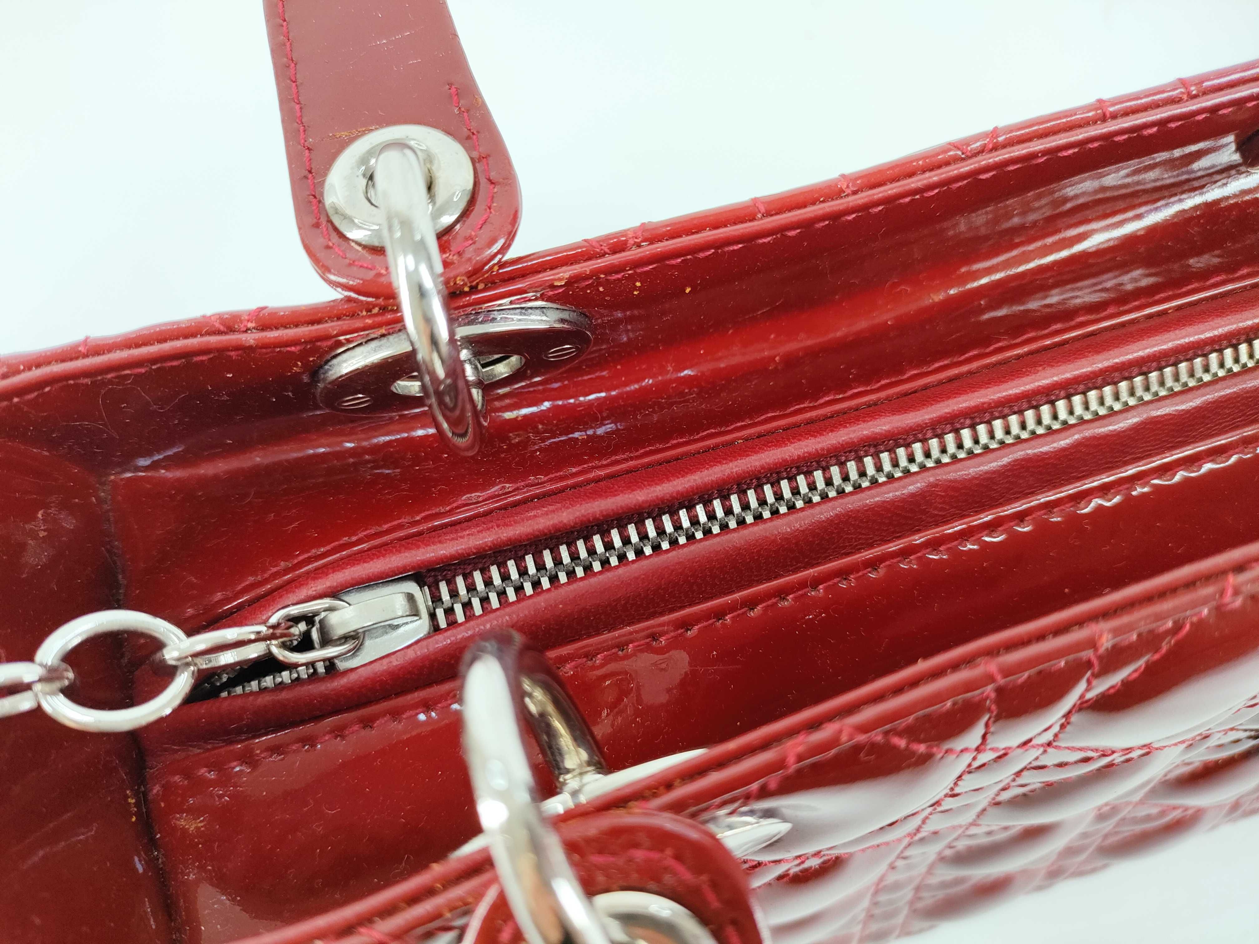 Trumpet Only Bag 5 Pocket Diamond Single Shoulder Bag Silver Button Handbag — view 9