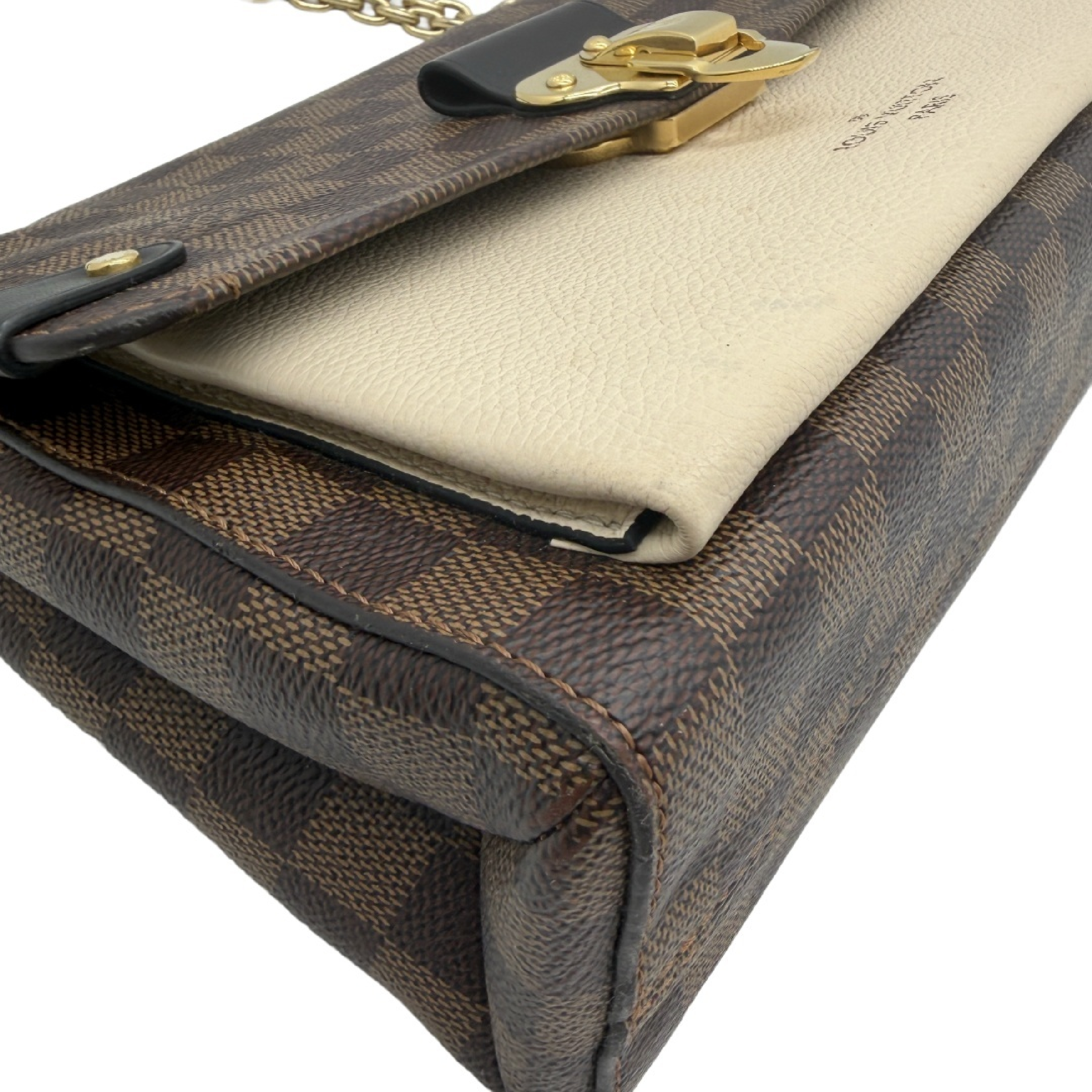 PM N40113 Damier Ebene Chain Shoulder Bag — view 5