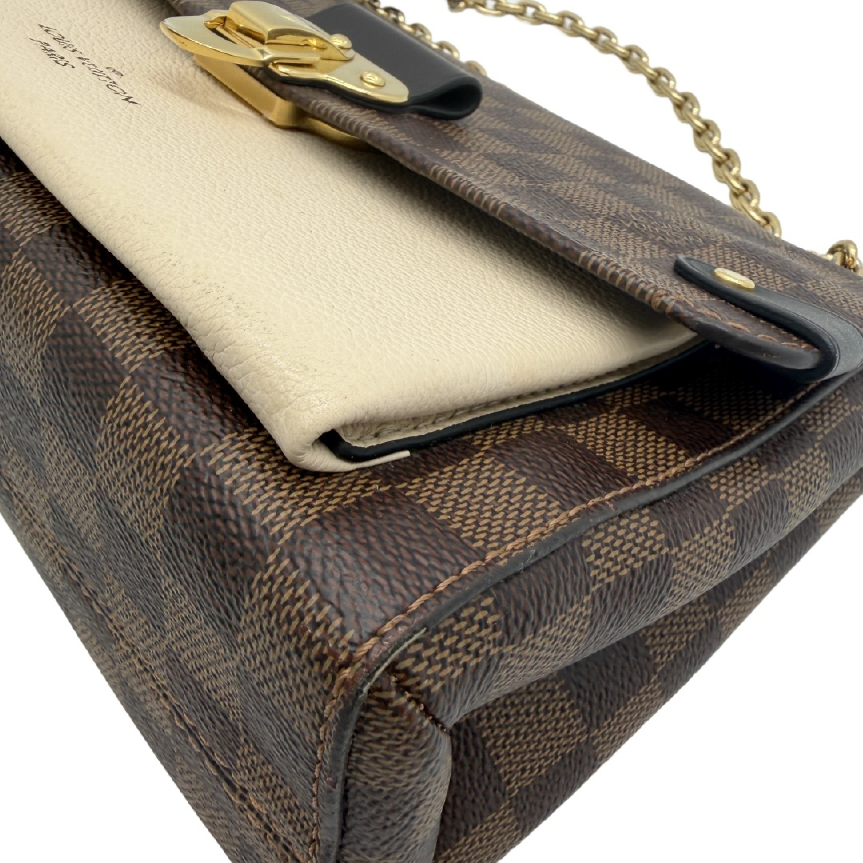 PM N40113 Damier Ebene Chain Shoulder Bag — view 7