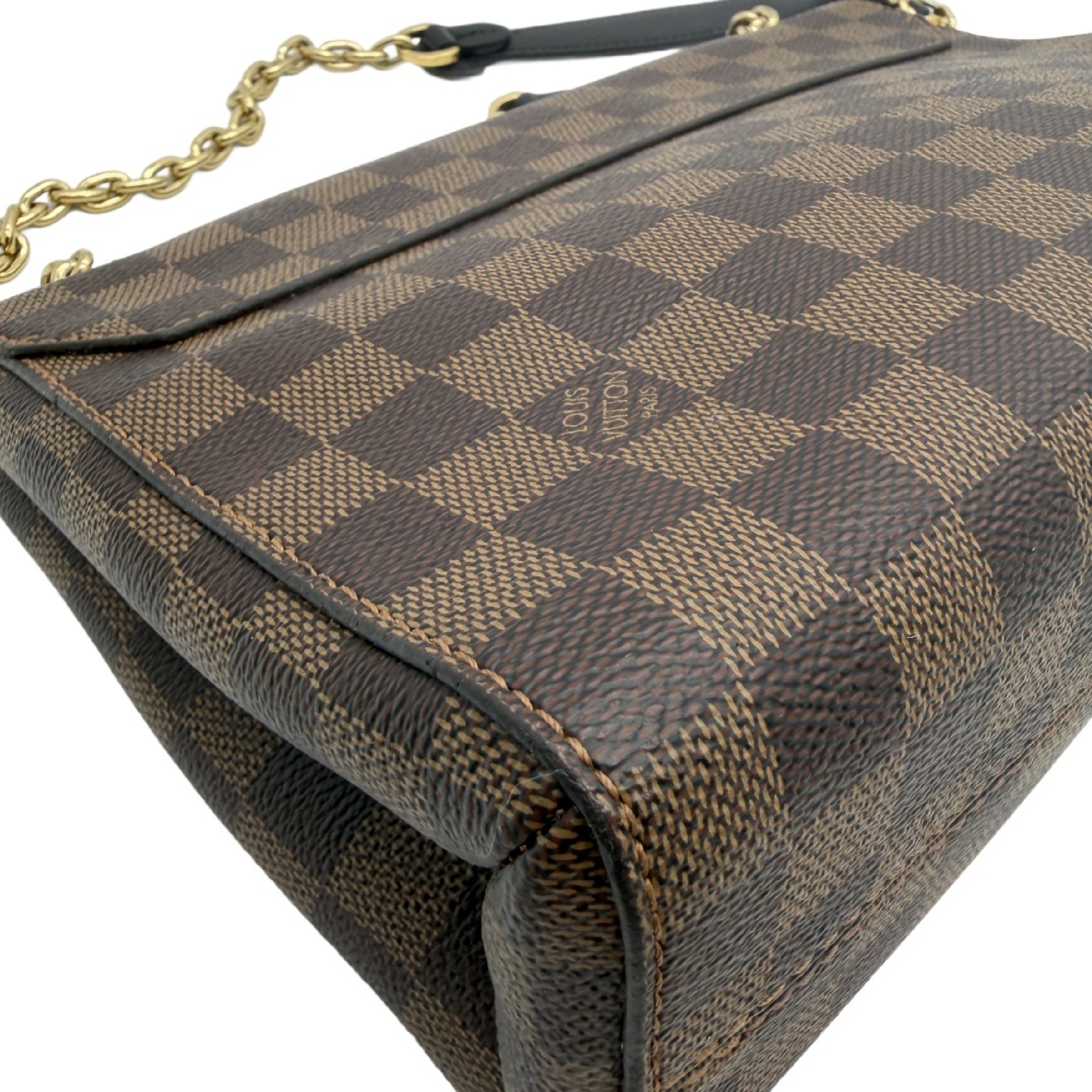 PM N40113 Damier Ebene Chain Shoulder Bag — view 8