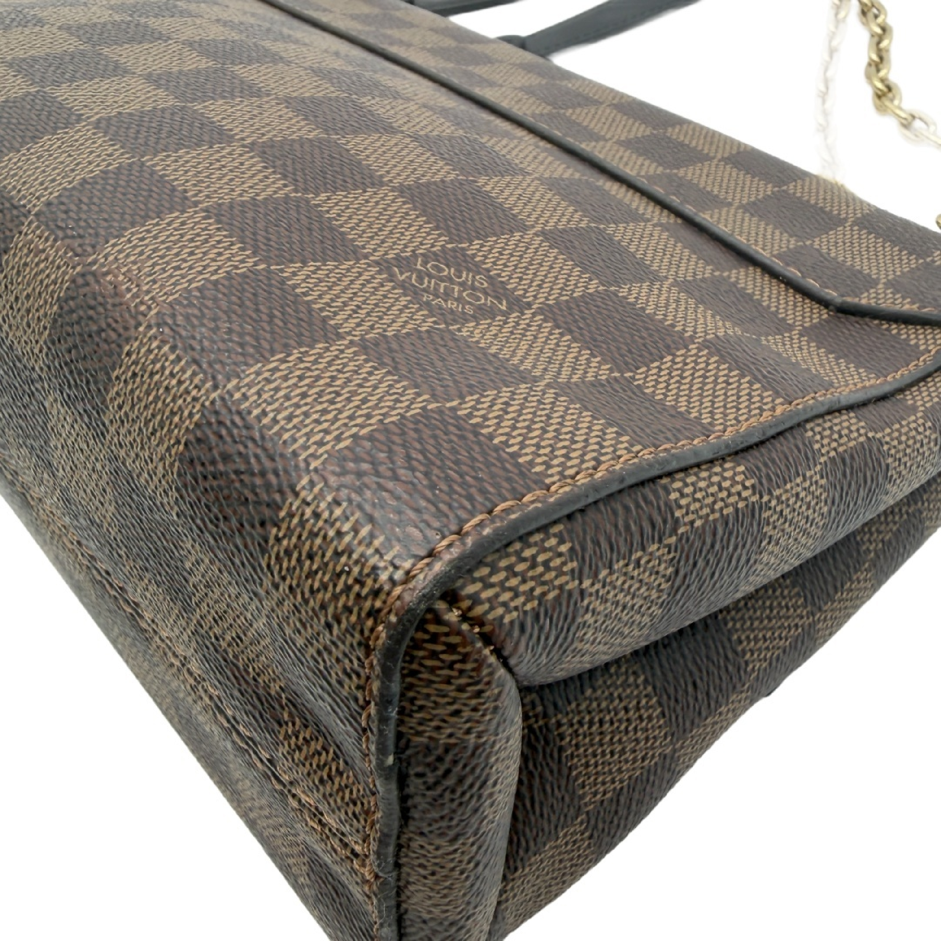 PM N40113 Damier Ebene Chain Shoulder Bag — view 9