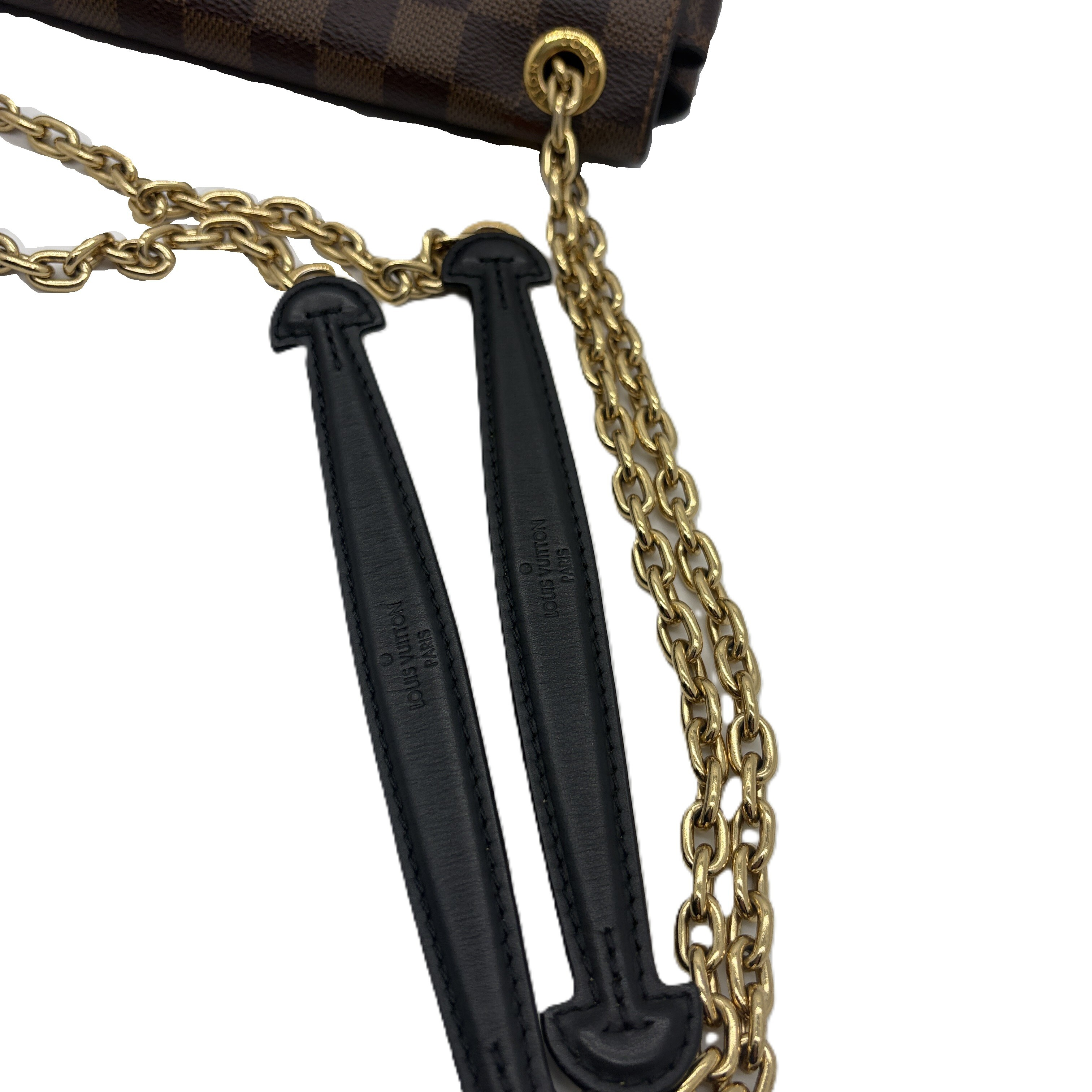 PM N40113 Damier Ebene Chain Shoulder Bag — view 10