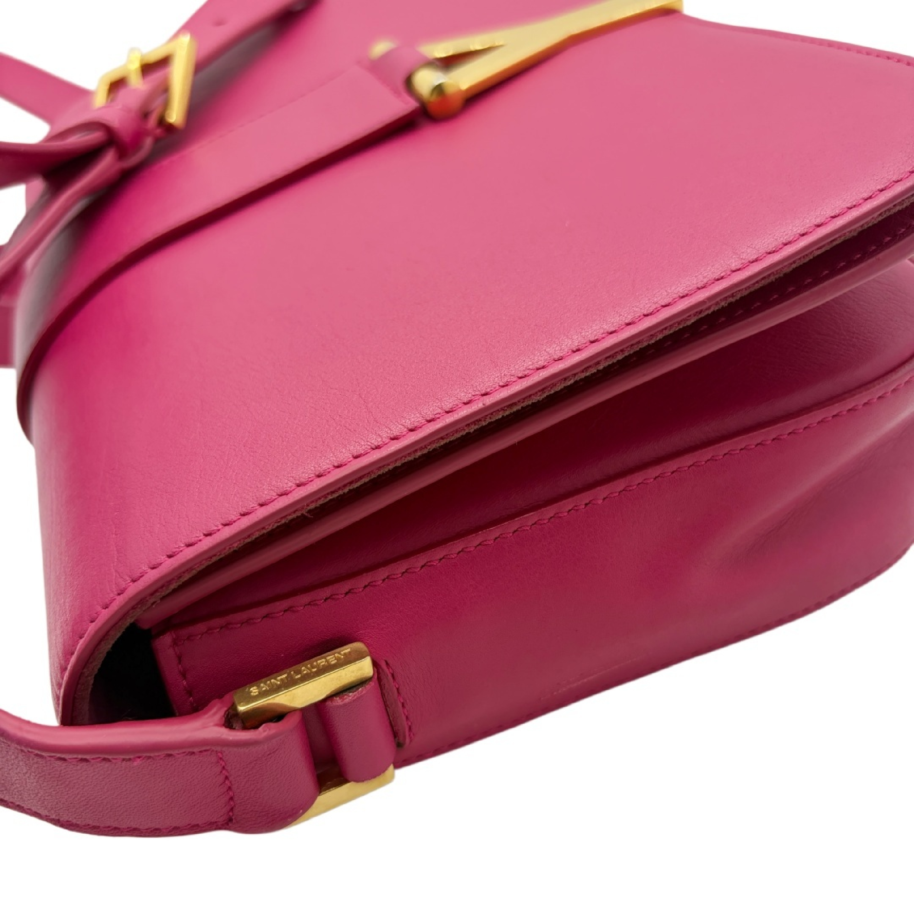 Classic Y-Line Flap Shoulder Bag — view 3