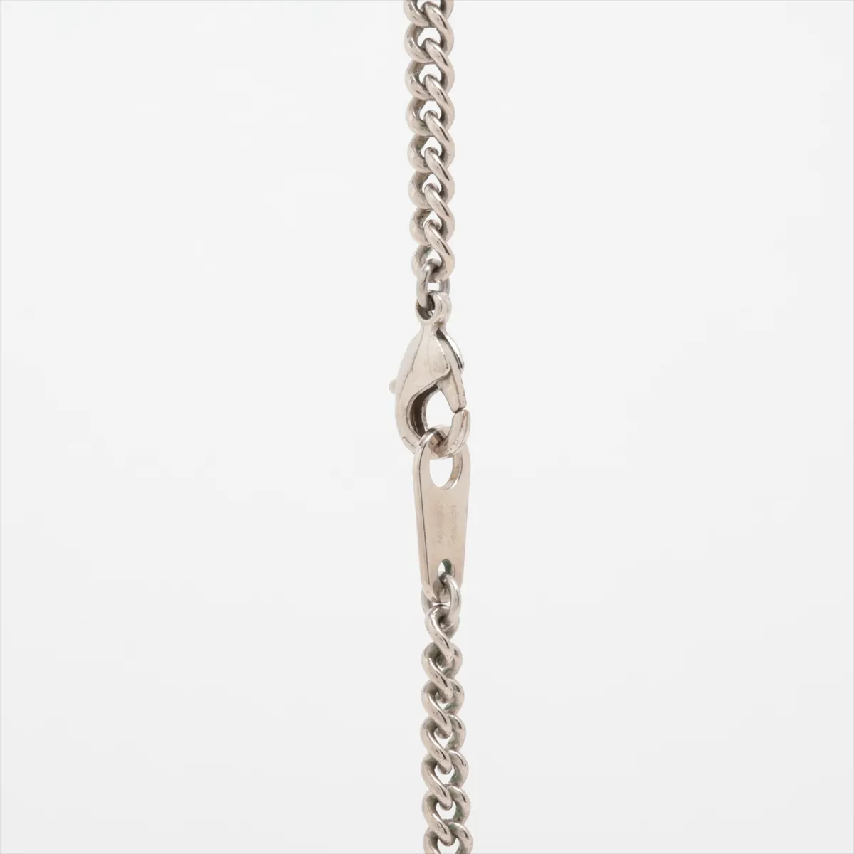 M63640 Collier Plaque Monogram Eclipse DI0251 Necklace, PVC x GP, Black x Silver. — view 3
