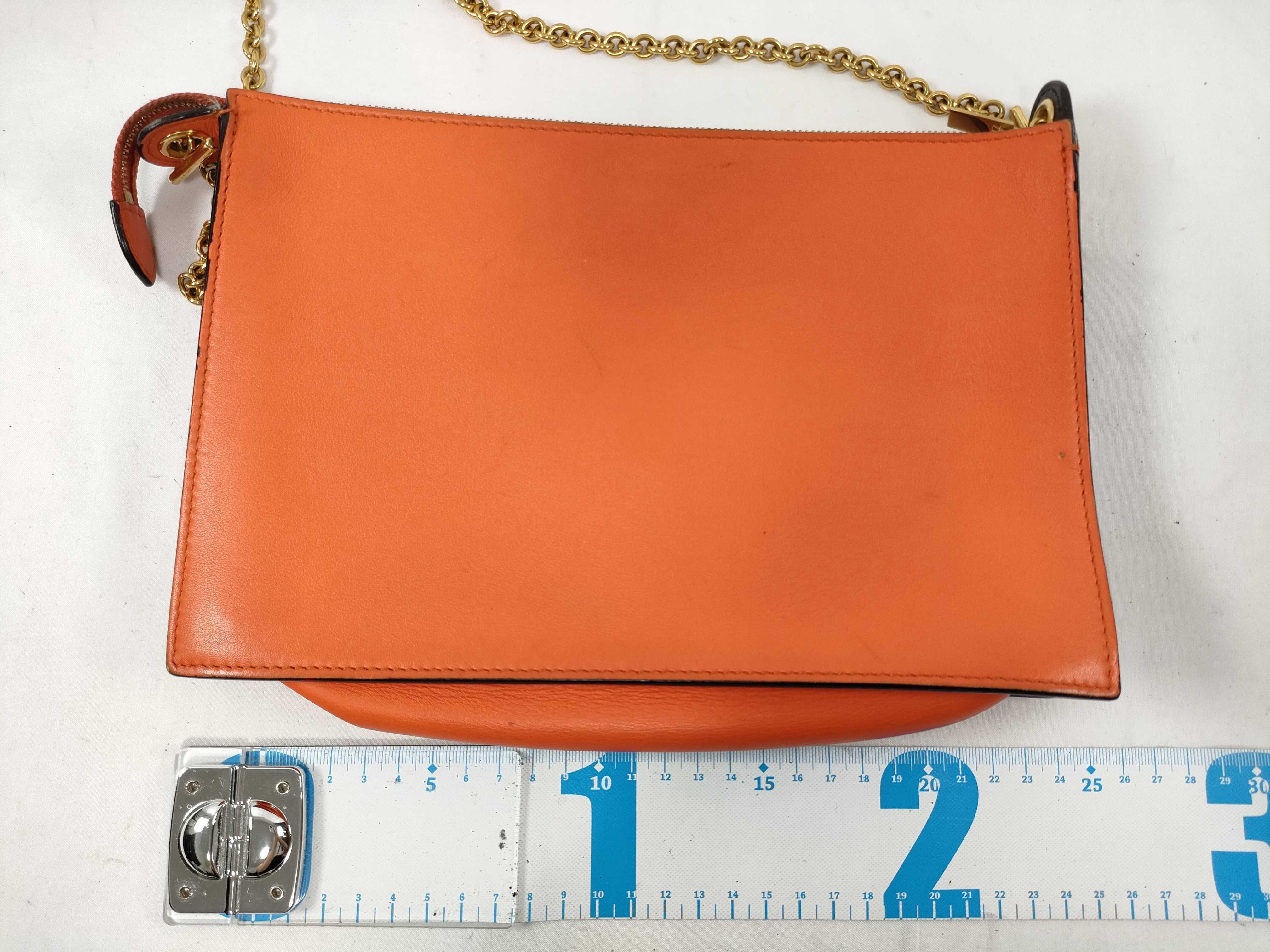Leather Chain Shoulder Bag — view 2