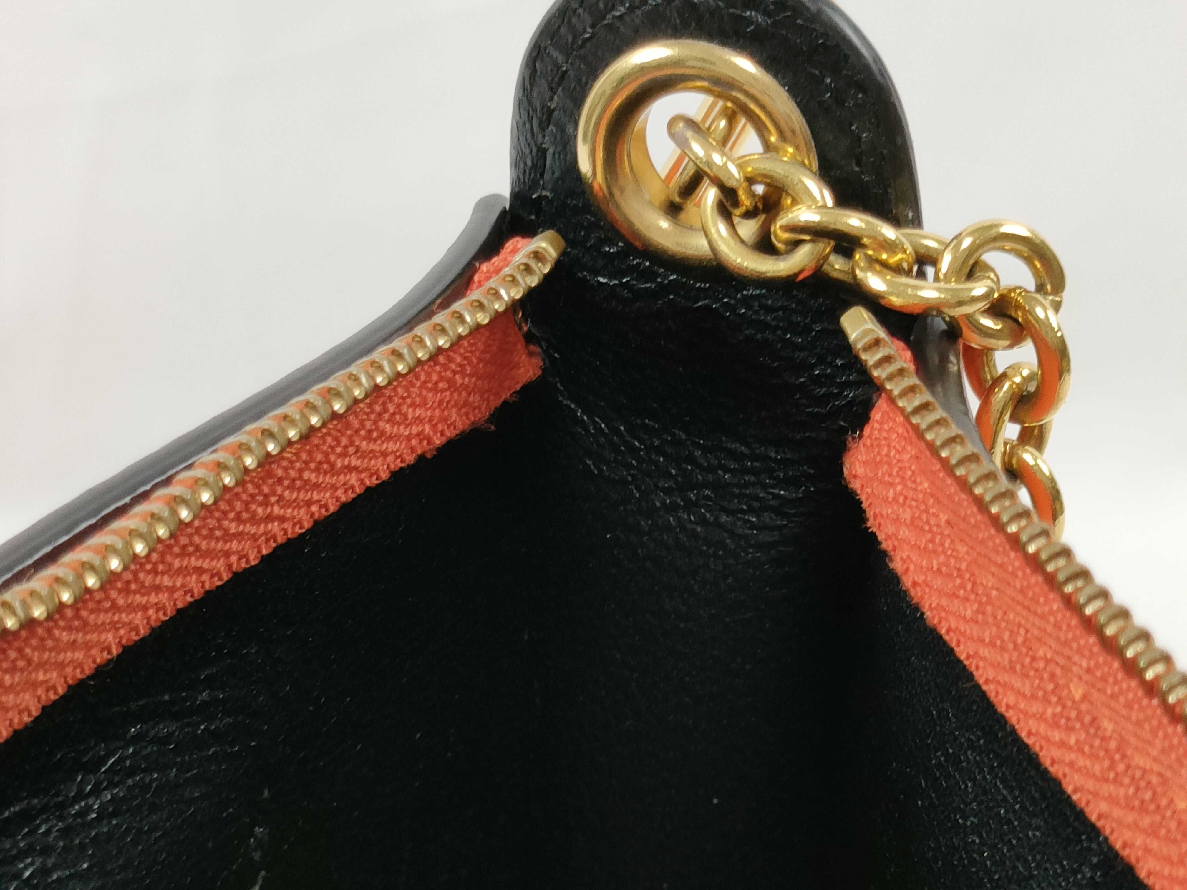 Leather Chain Shoulder Bag — view 13