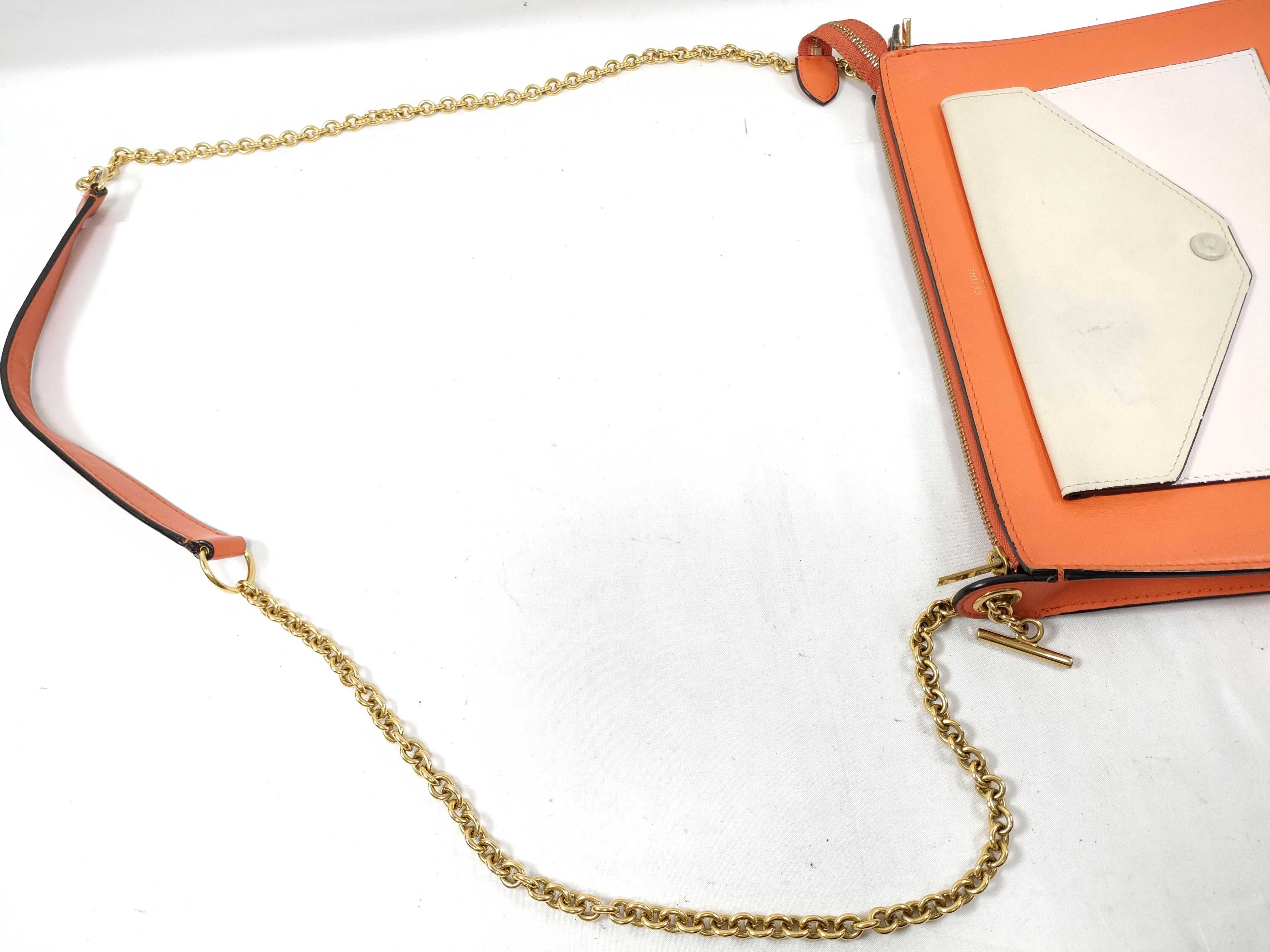 Leather Chain Shoulder Bag — view 5