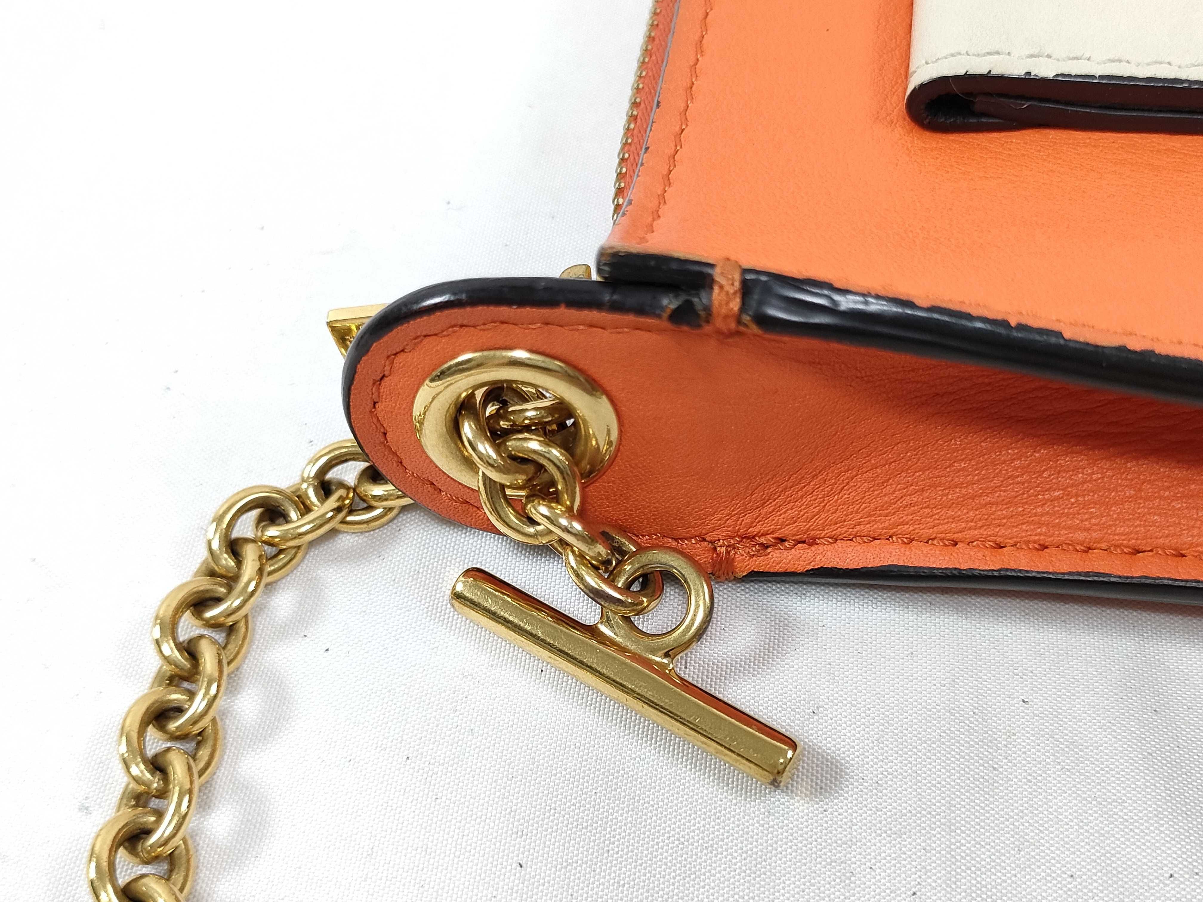 Leather Chain Shoulder Bag — view 7