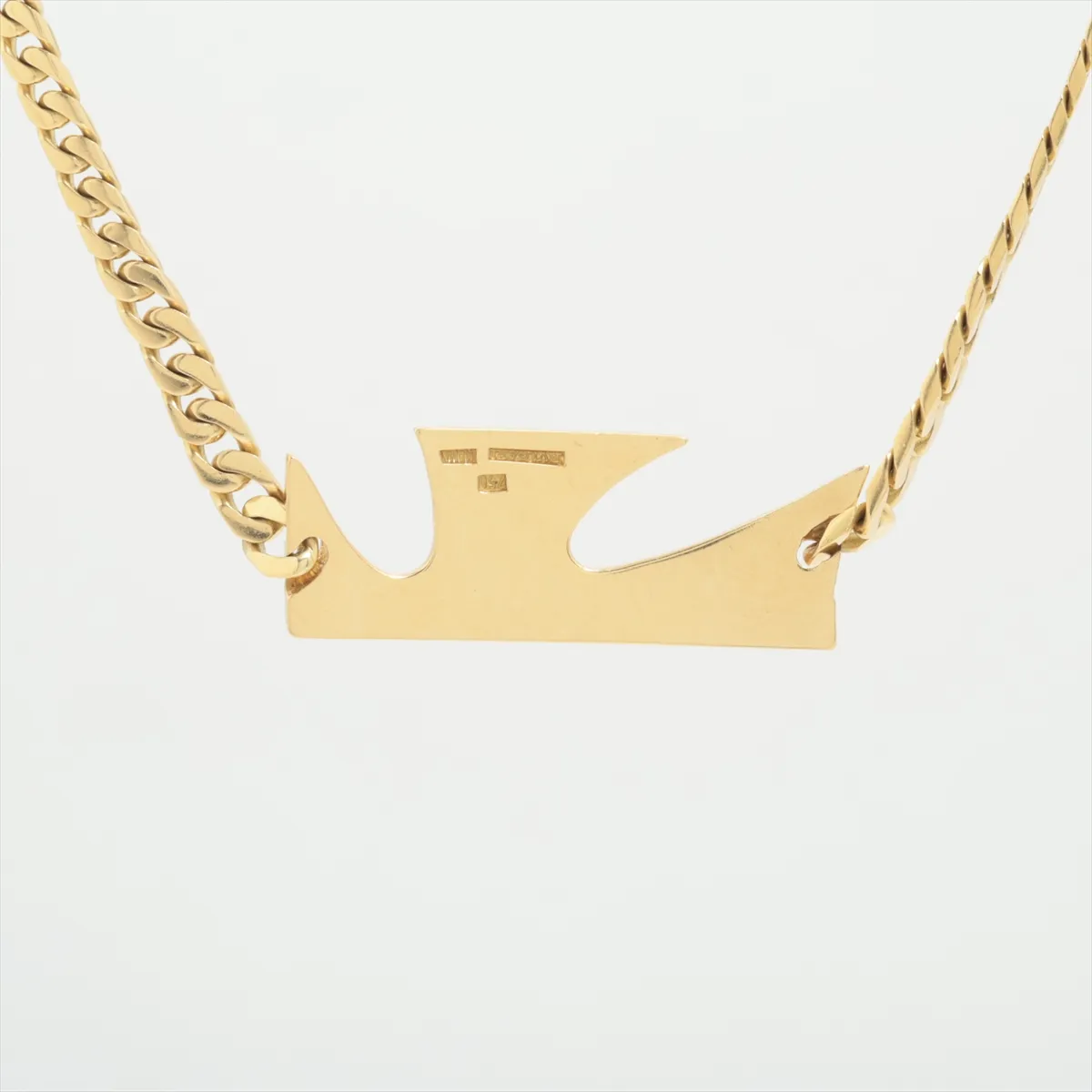 Bulgari necklace 750(YG) 43.2g — view 2