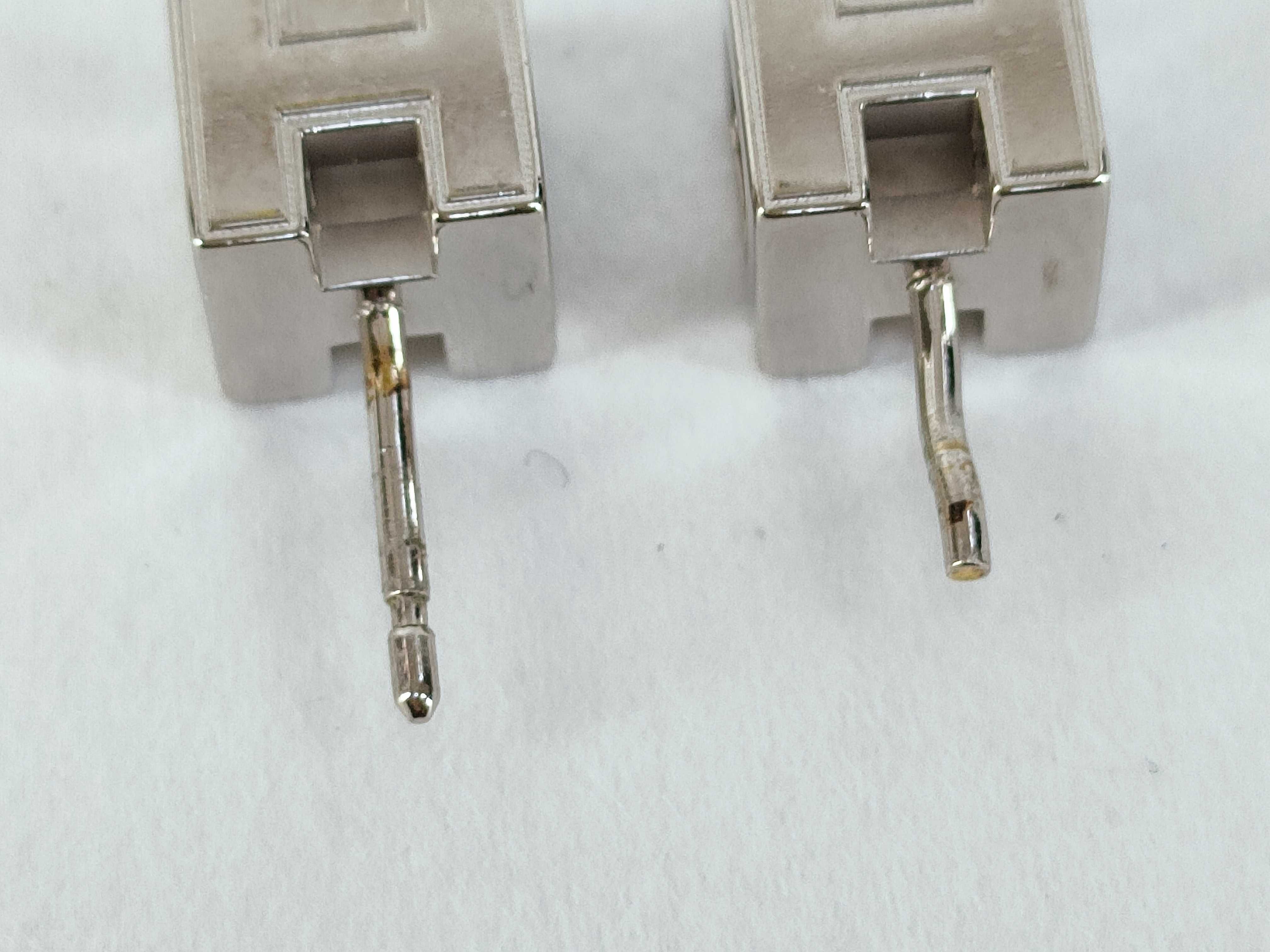 Cube Logo Earrings — view 4