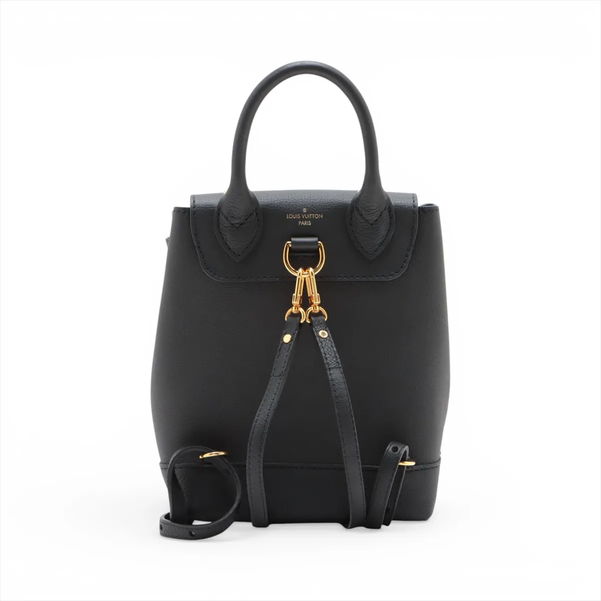 LV Logo Lockme Backpack MINI M54573 DU4167 Black (RFID detected) — view 2