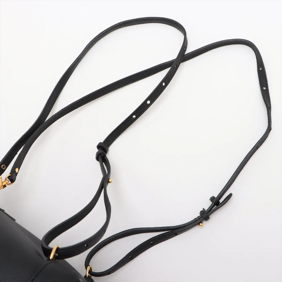 LV Logo Lockme Backpack MINI M54573 DU4167 Black (RFID detected) — view 6