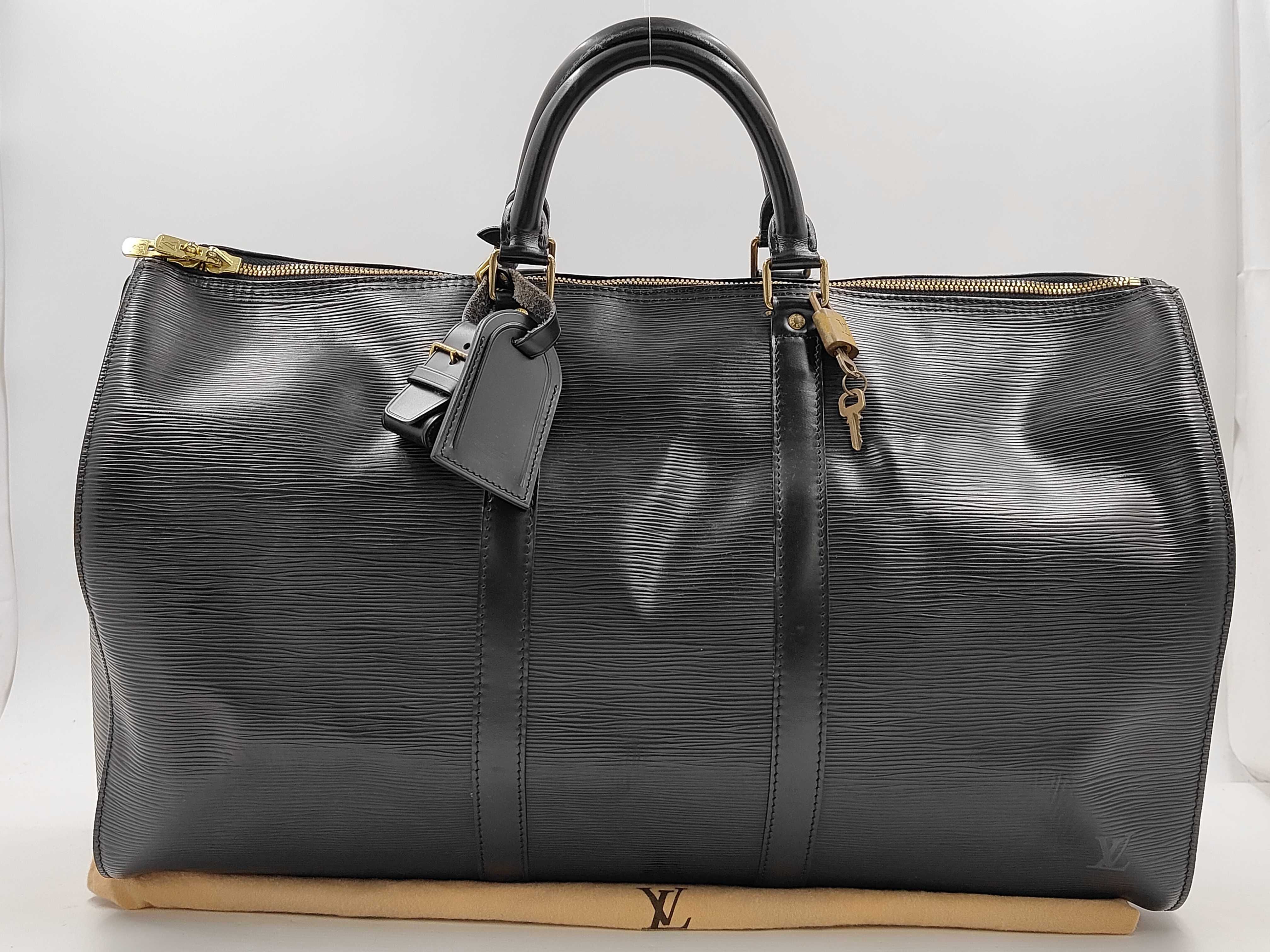 Epi Leather Keepall 50 VI0964 Boston Bag