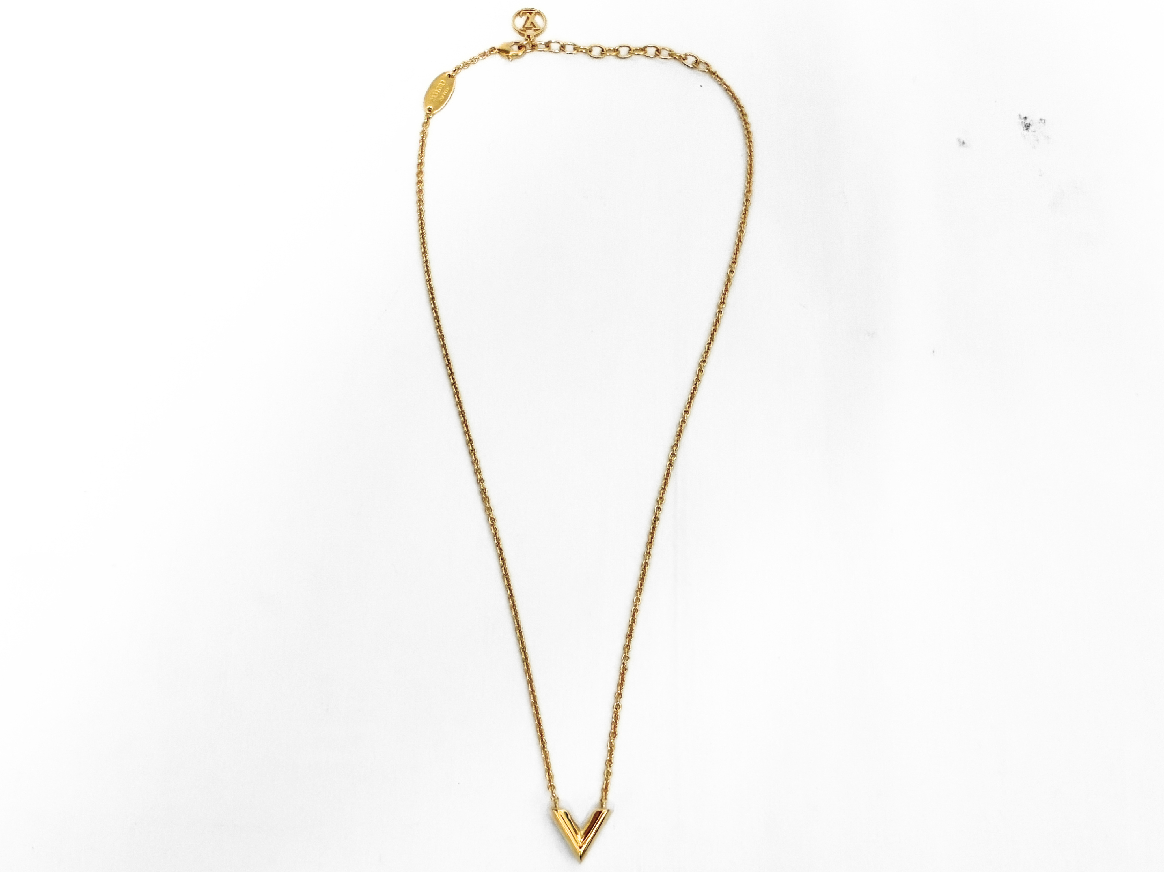 Essential M61083 Gold V Necklace — view 2
