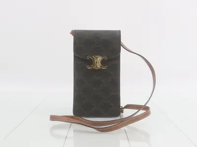 Triomphe Mobile Pouch Shoulder Bag
