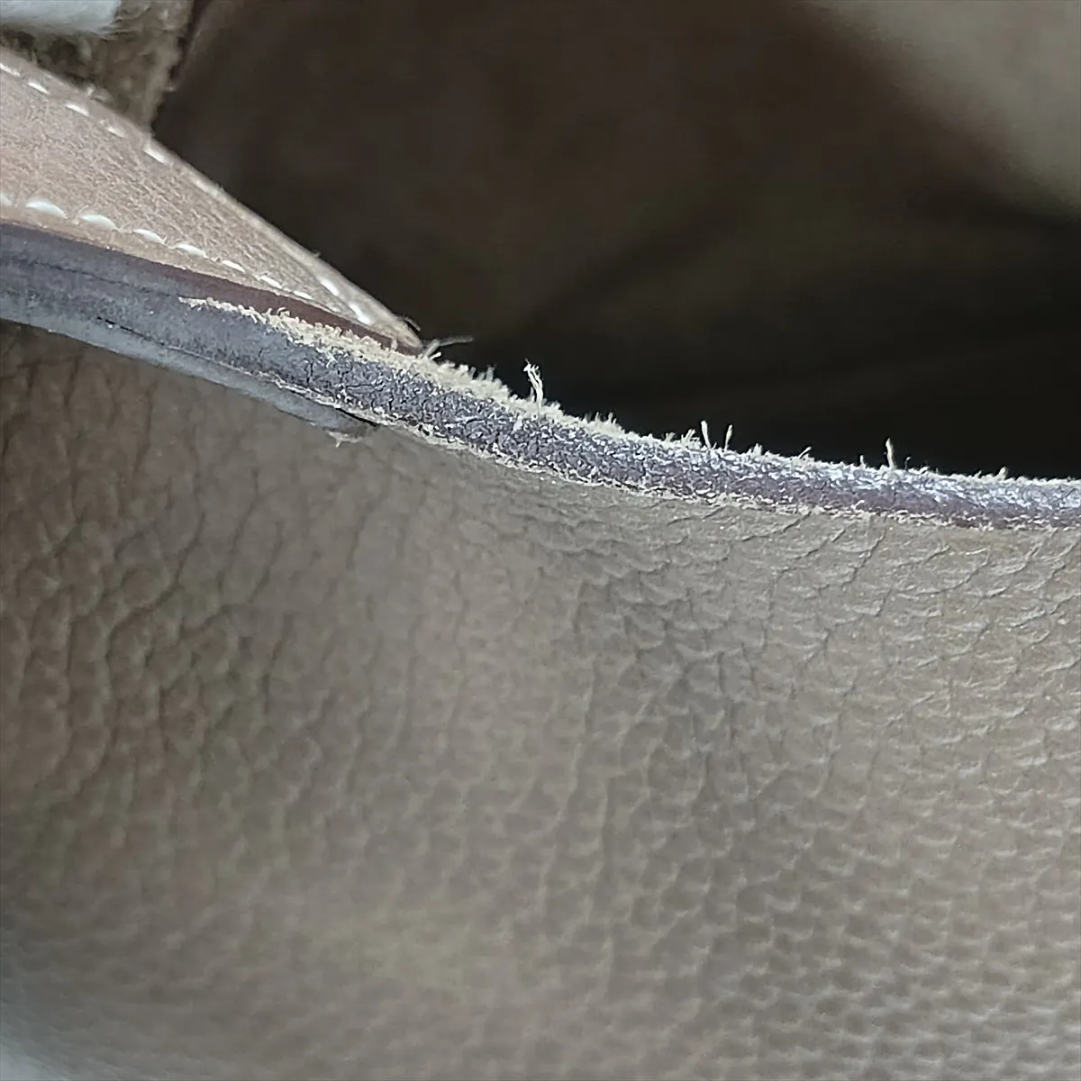 Picotin Lock 18 PM, Taurillon Clemence leather, Etoupe color, silver hardware. N: 2010 — view 11