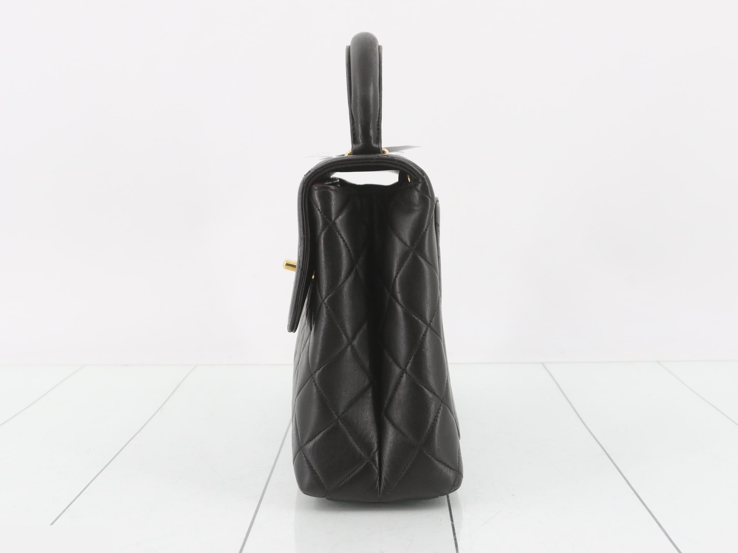 Kelly-style Matelassé bag — view 3