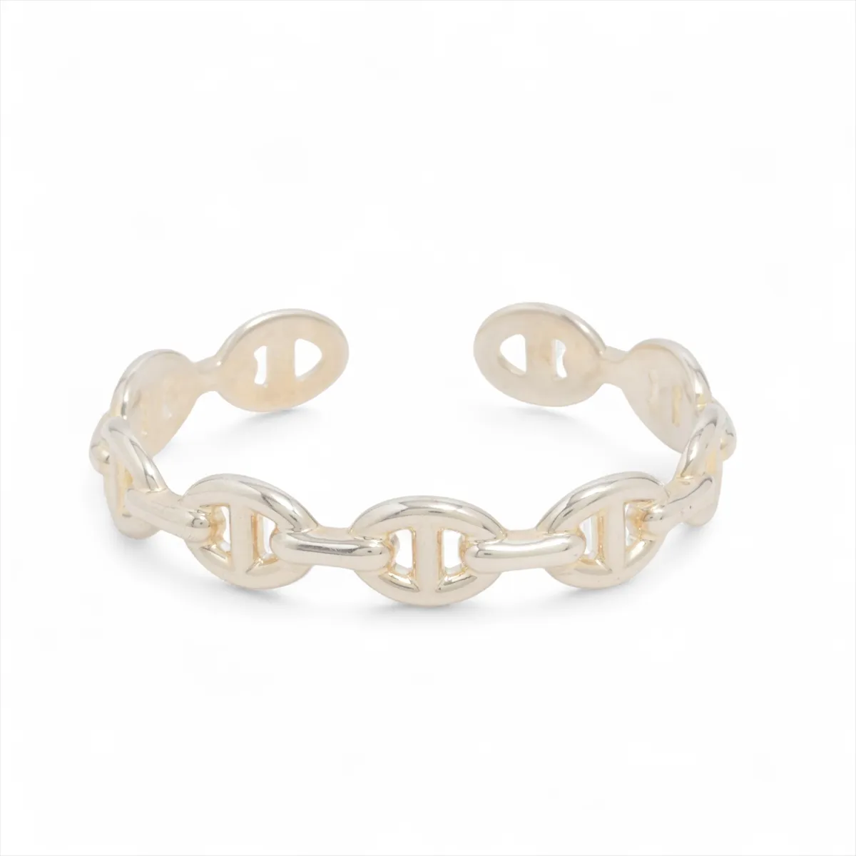 Chaine d'Ancre Enchainée 2023 Bangle SH 925 19.0g Silver 23AB373456