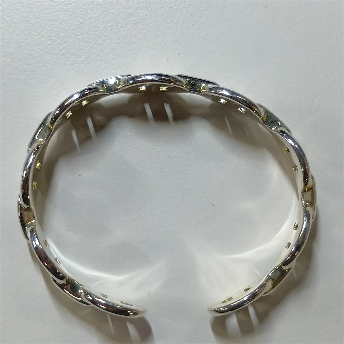 Chaine d'Ancre Enchainée 2023 Bangle SH 925 19.0g Silver 23AB373456 — view 6