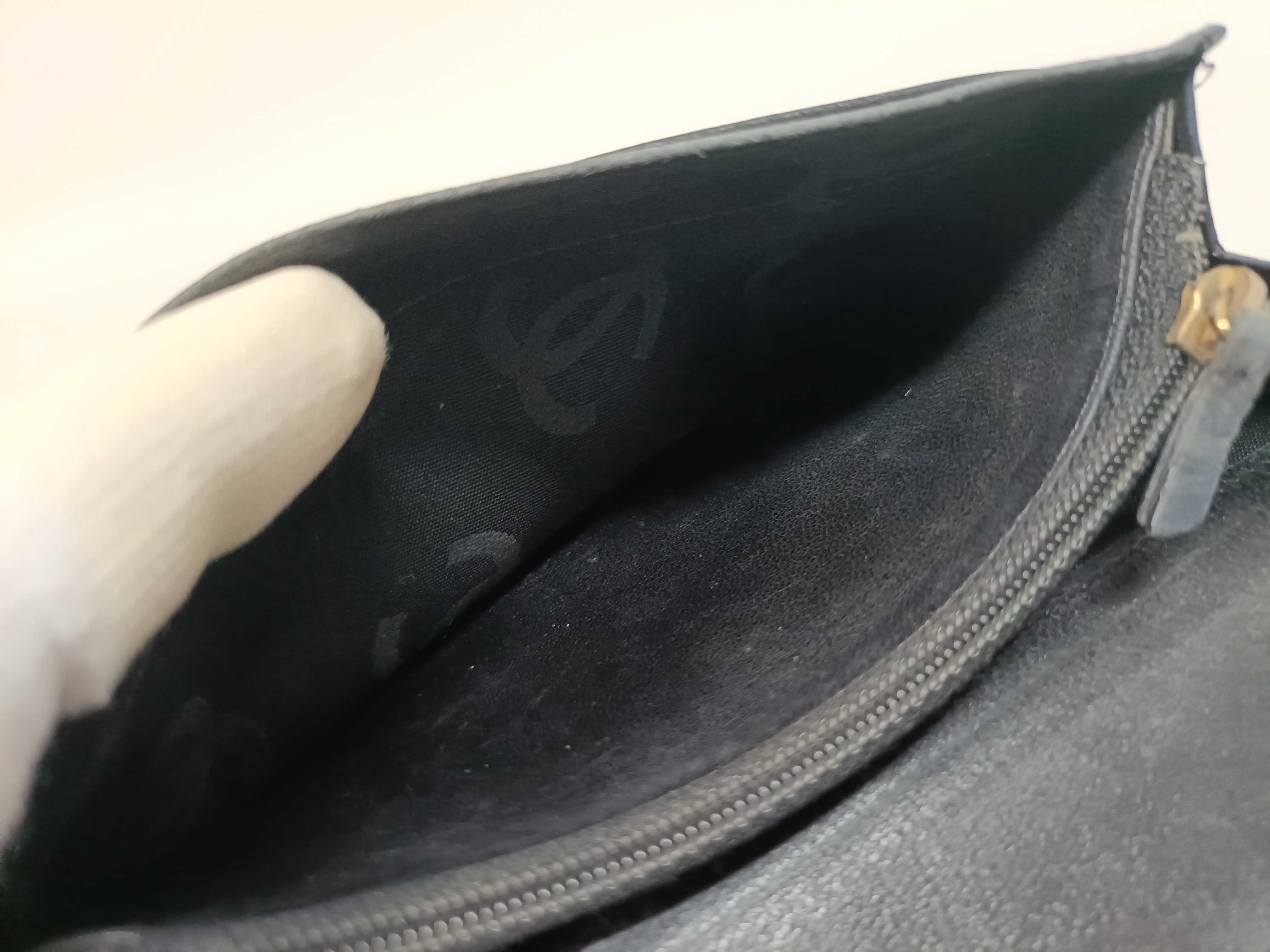 Caviar Skin Coco Folding Long Wallet — view 14