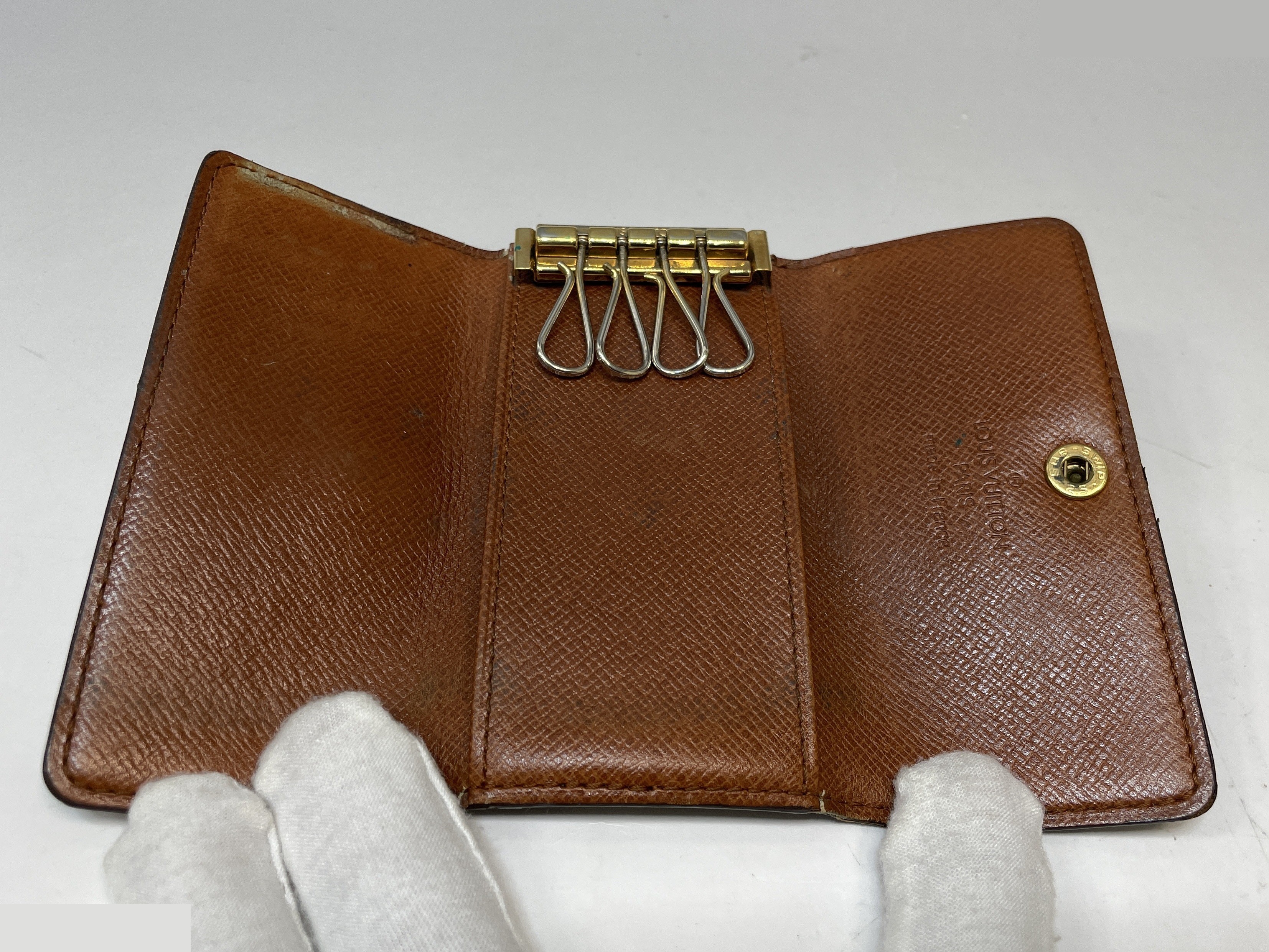 Monogram Multicles 4 Key Case (4-ring) - Brown — view 8
