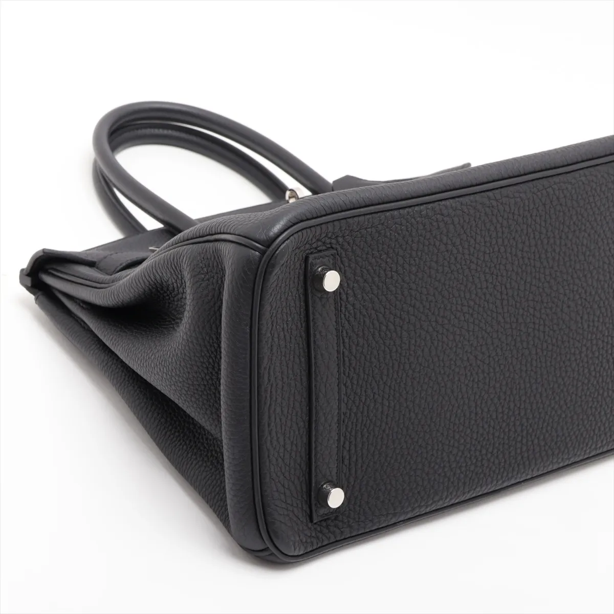 [Individually packaged] Hermes Birkin 30 Letournée Togo Black Silver Hardware Year: 2020 — view 4