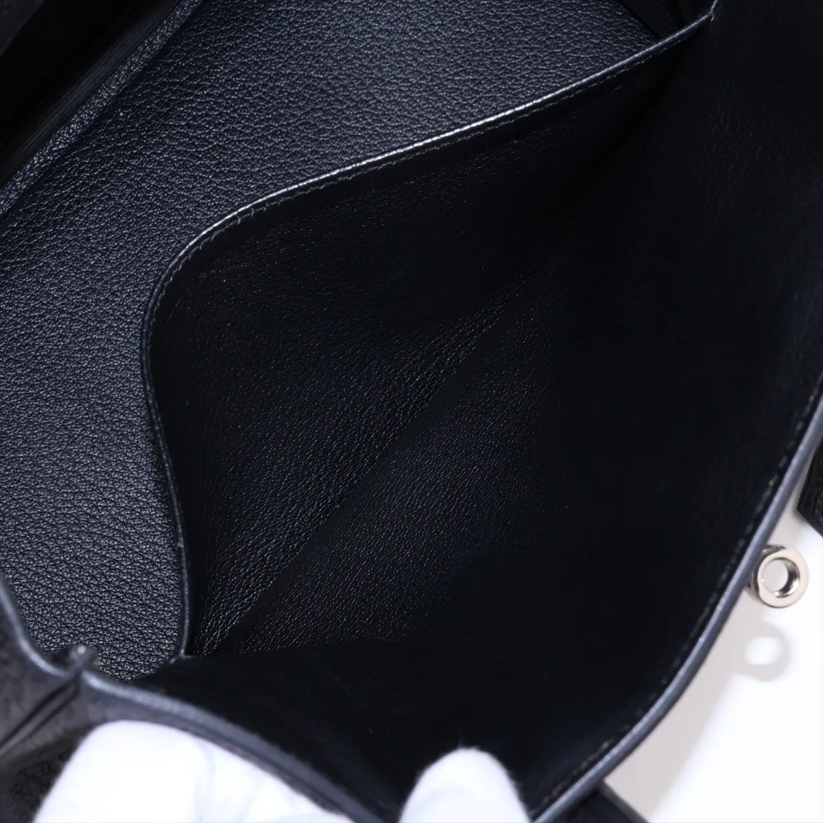 [Individually packaged] Hermes Birkin 30 Letournée Togo Black Silver Hardware Year: 2020 — view 9