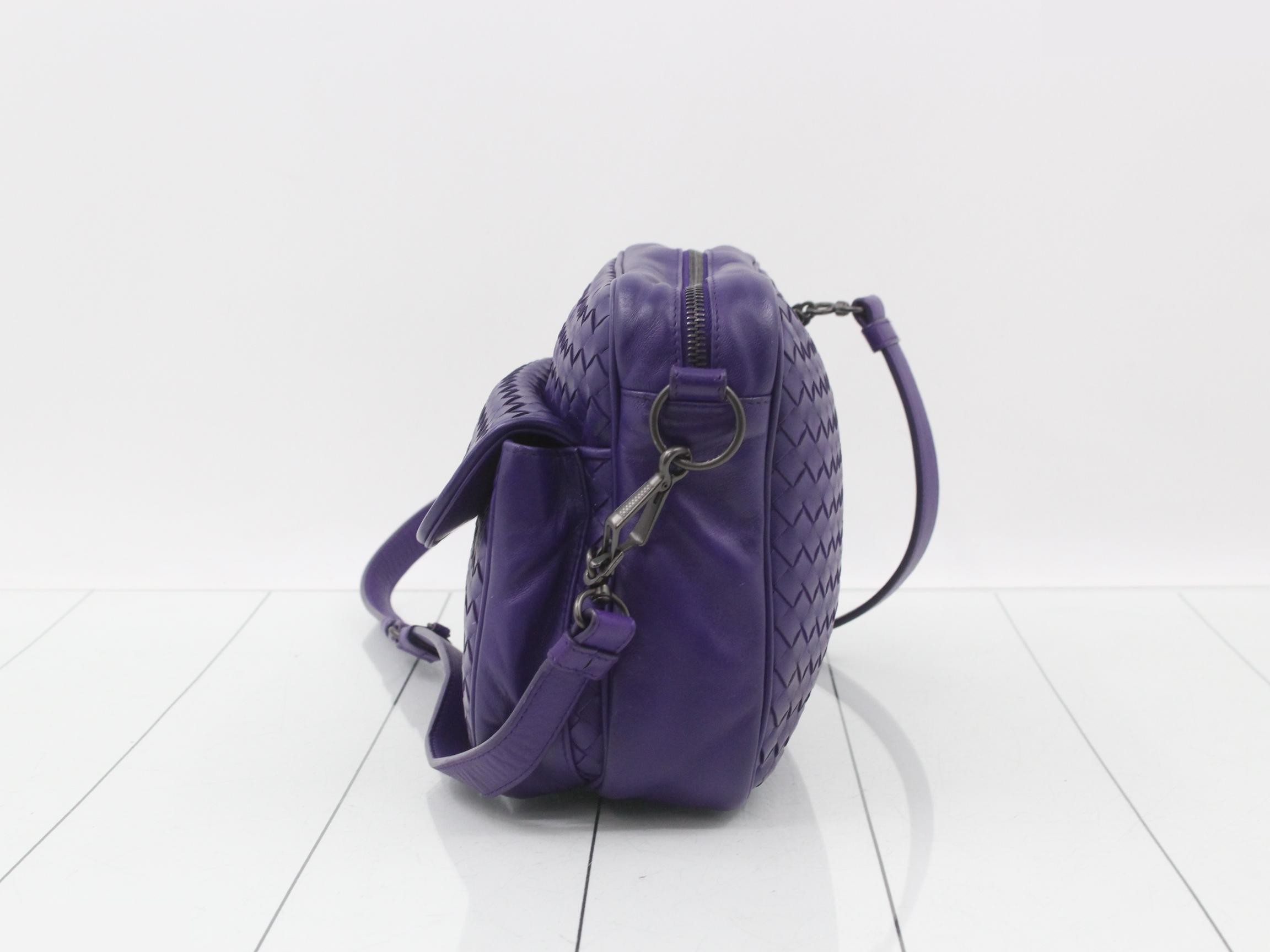 Intrecciato Shoulder Bag — view 3