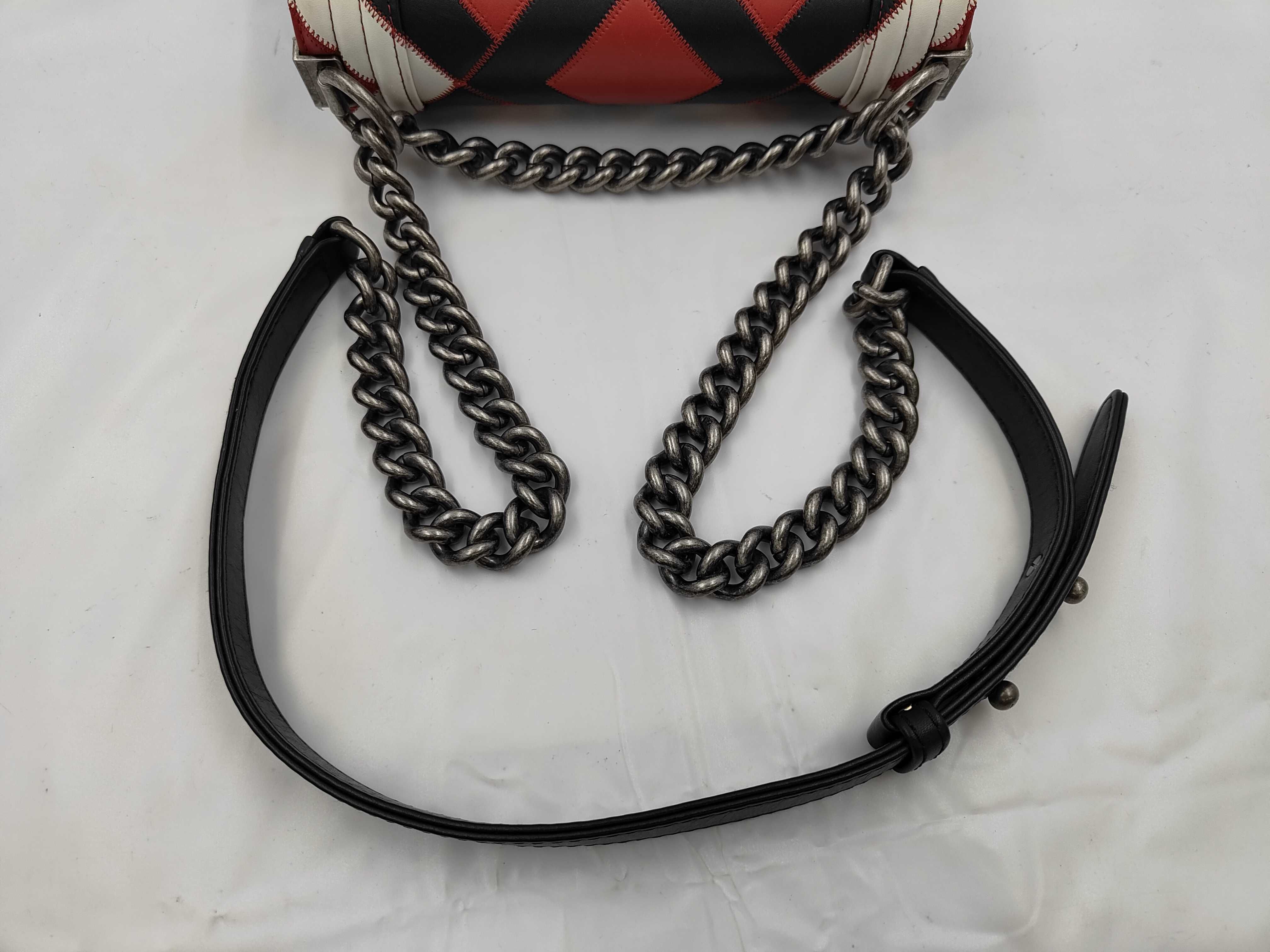 Boy Chanel Multicolor Chain Shoulder Bag — view 3