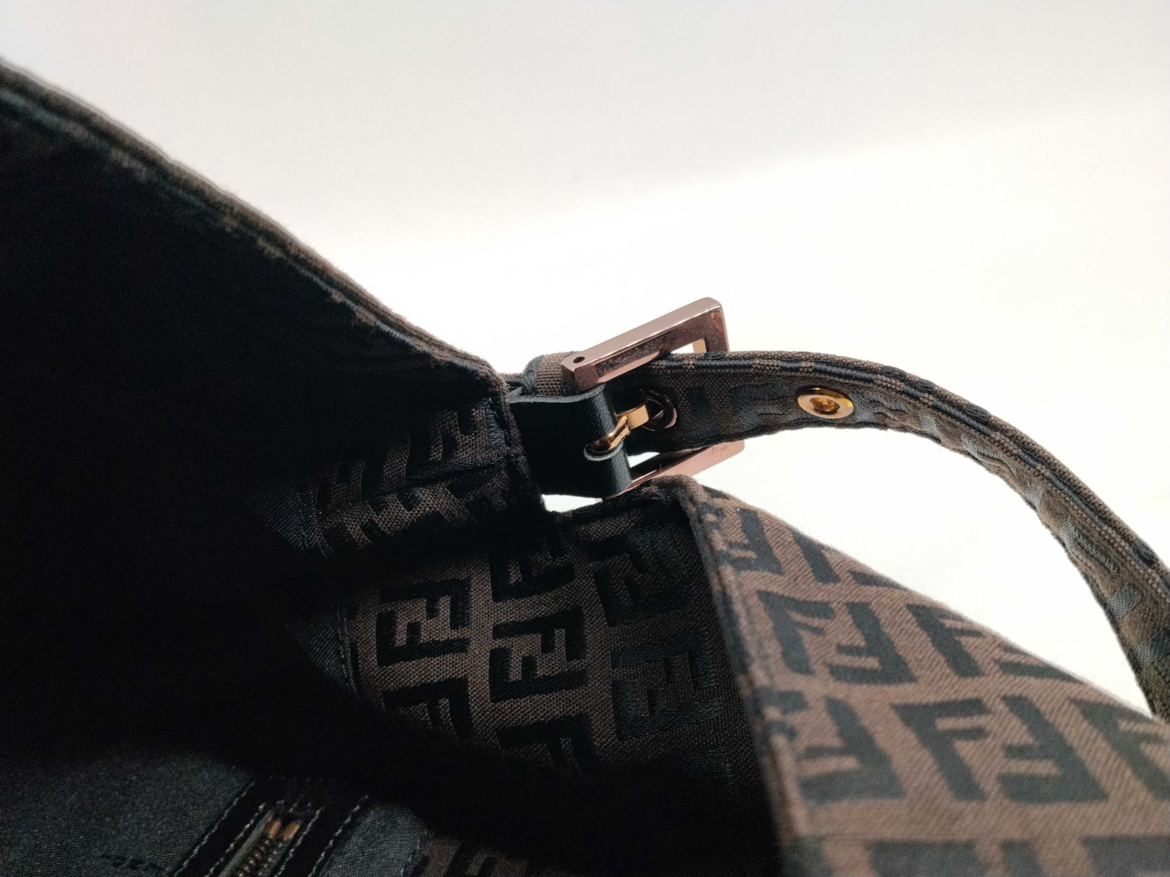 Mamma Fendi Zucca Zucchino Mamma Bucket Shoulder Bag — view 11