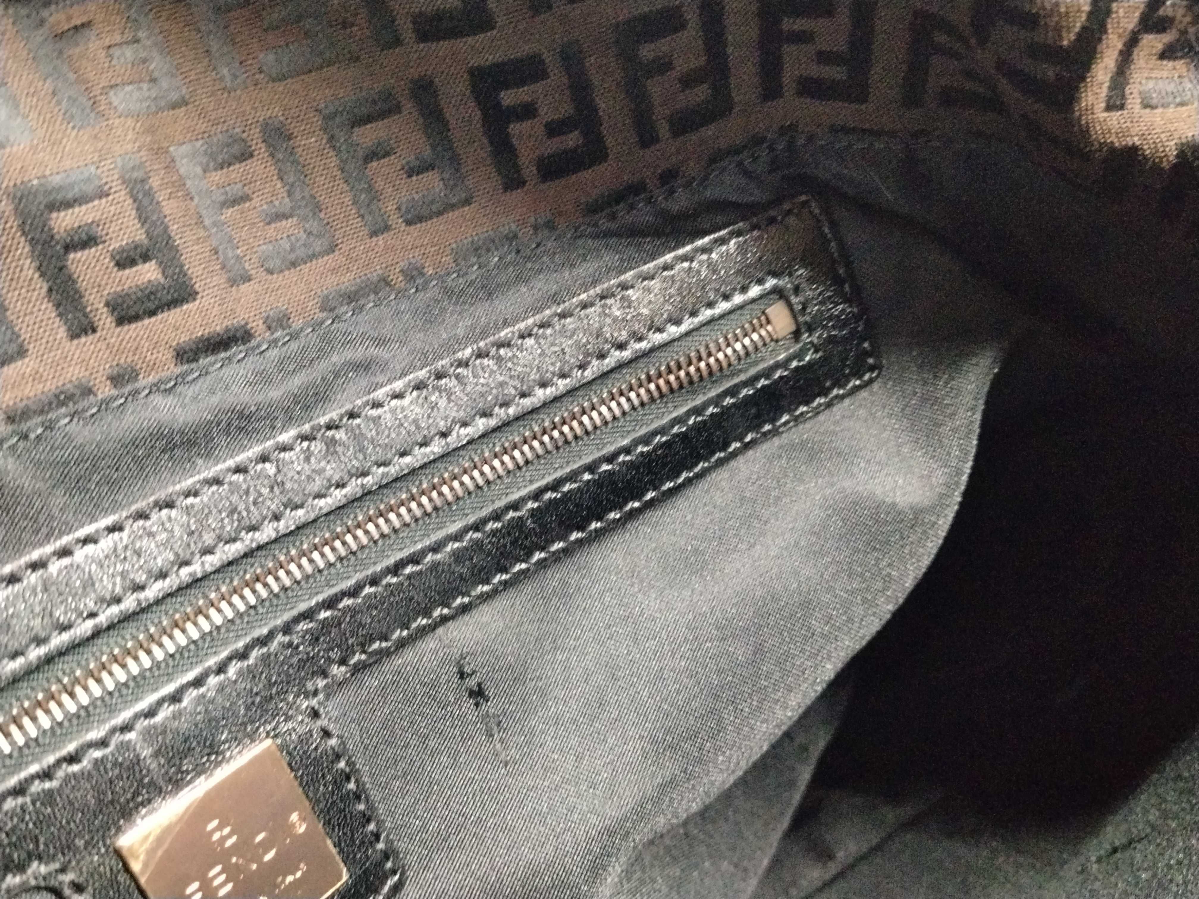 Mamma Fendi Zucca Zucchino Mamma Bucket Shoulder Bag — view 14
